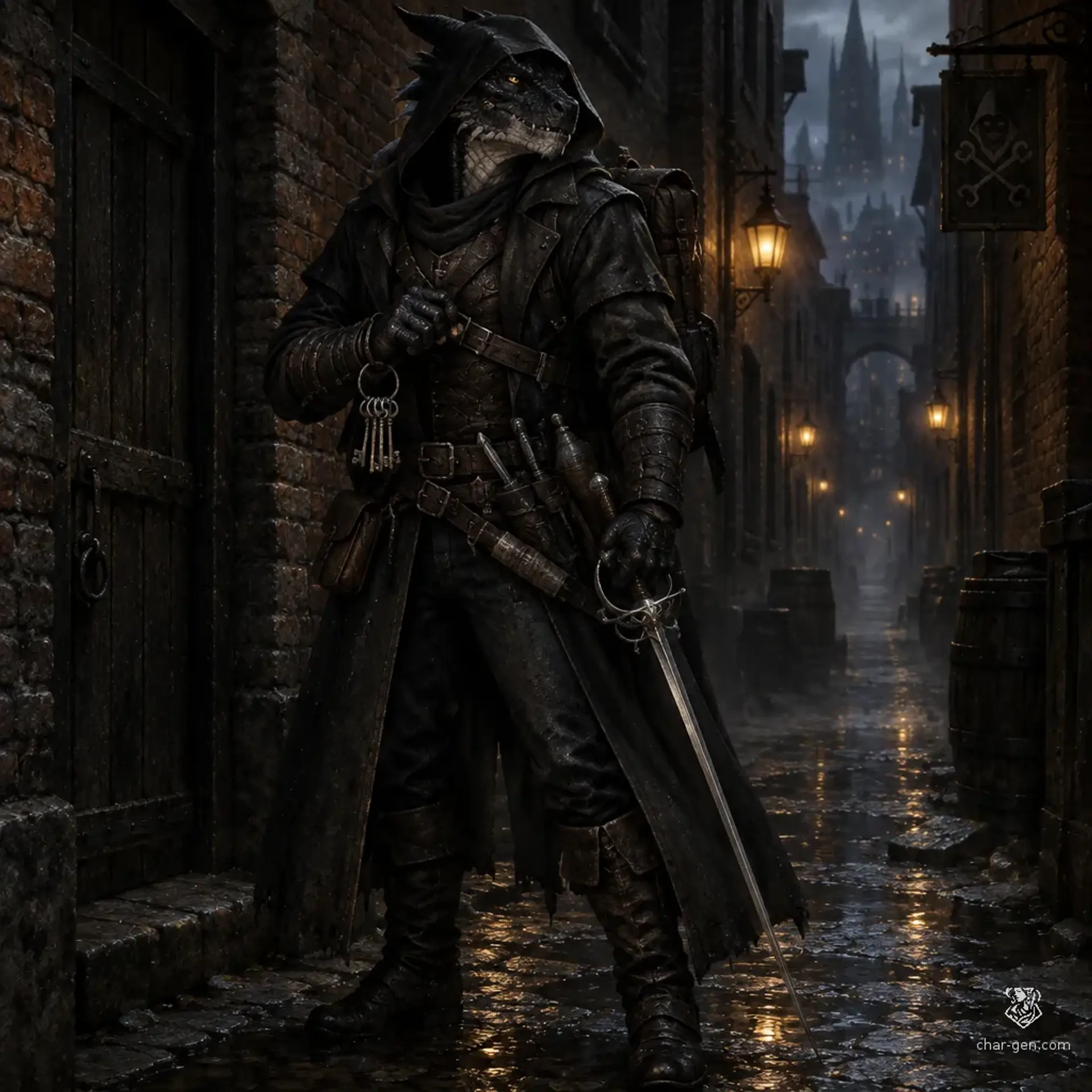 Kambzuru - AI-generated fantasy Character