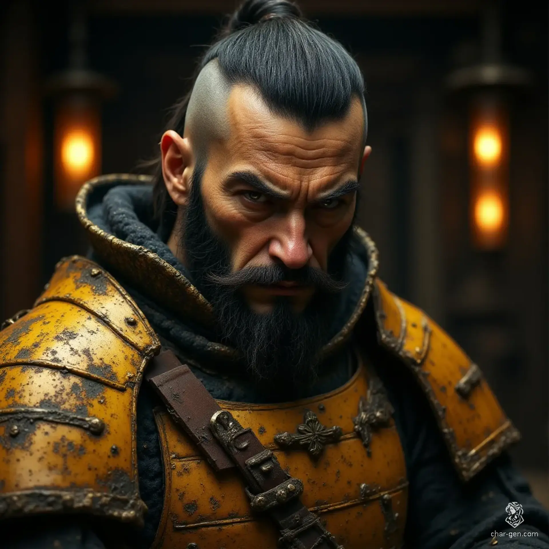 Goro Takeda - AI-generated fantasy NPC