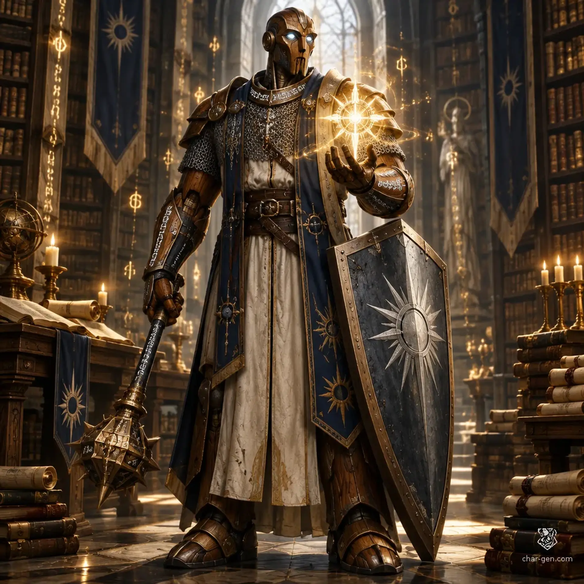 Seshan - AI-generated fantasy Character