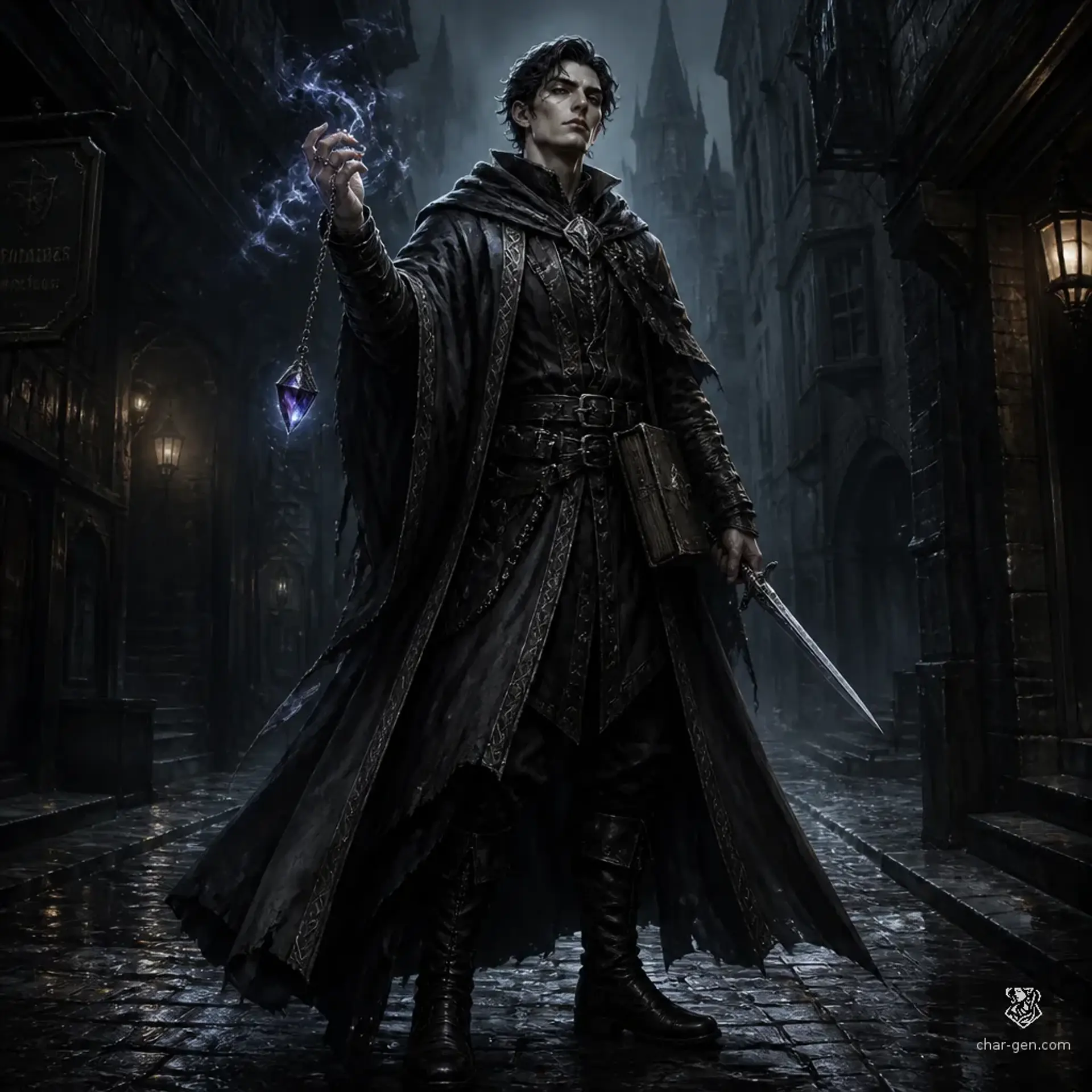 ZaiK - AI-generated fantasy Character