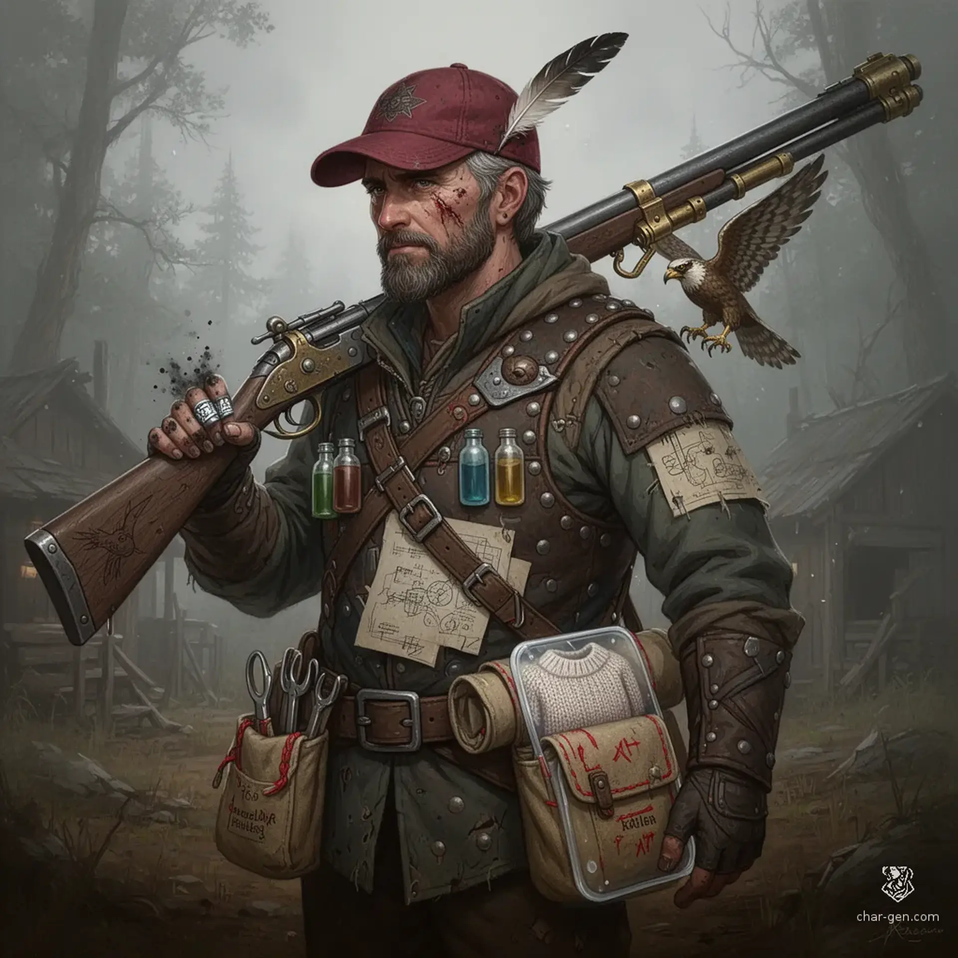 Garran Havelock - AI-generated fantasy NPC
