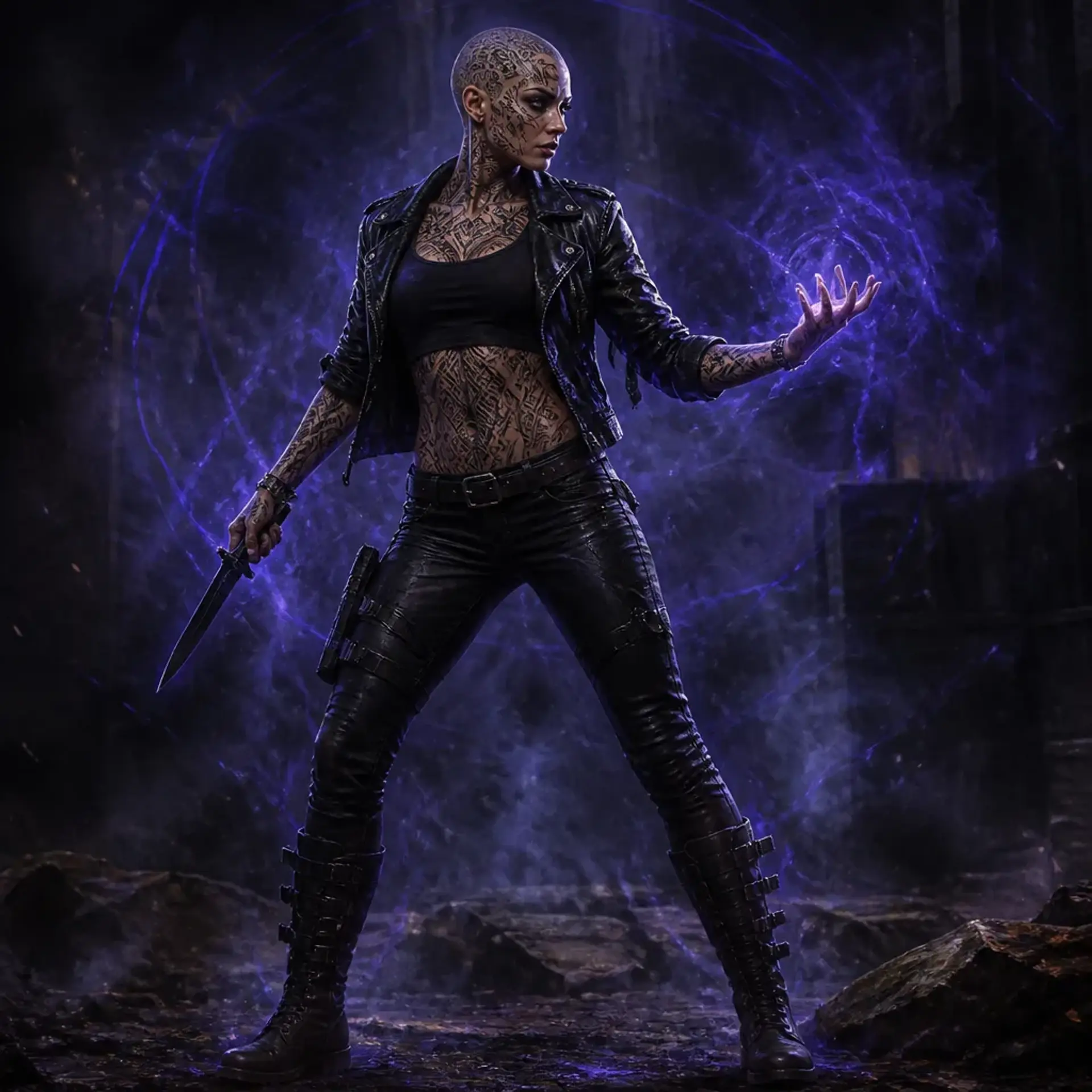 Mara Vex - AI-generated fantasy Character