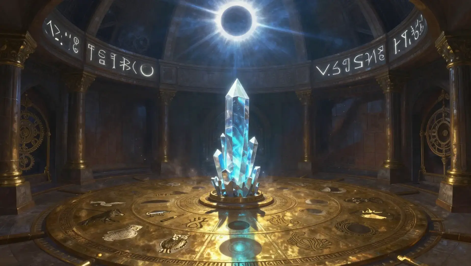 The Celestial Spire Cipher - AI-generated fantasy Puzzle