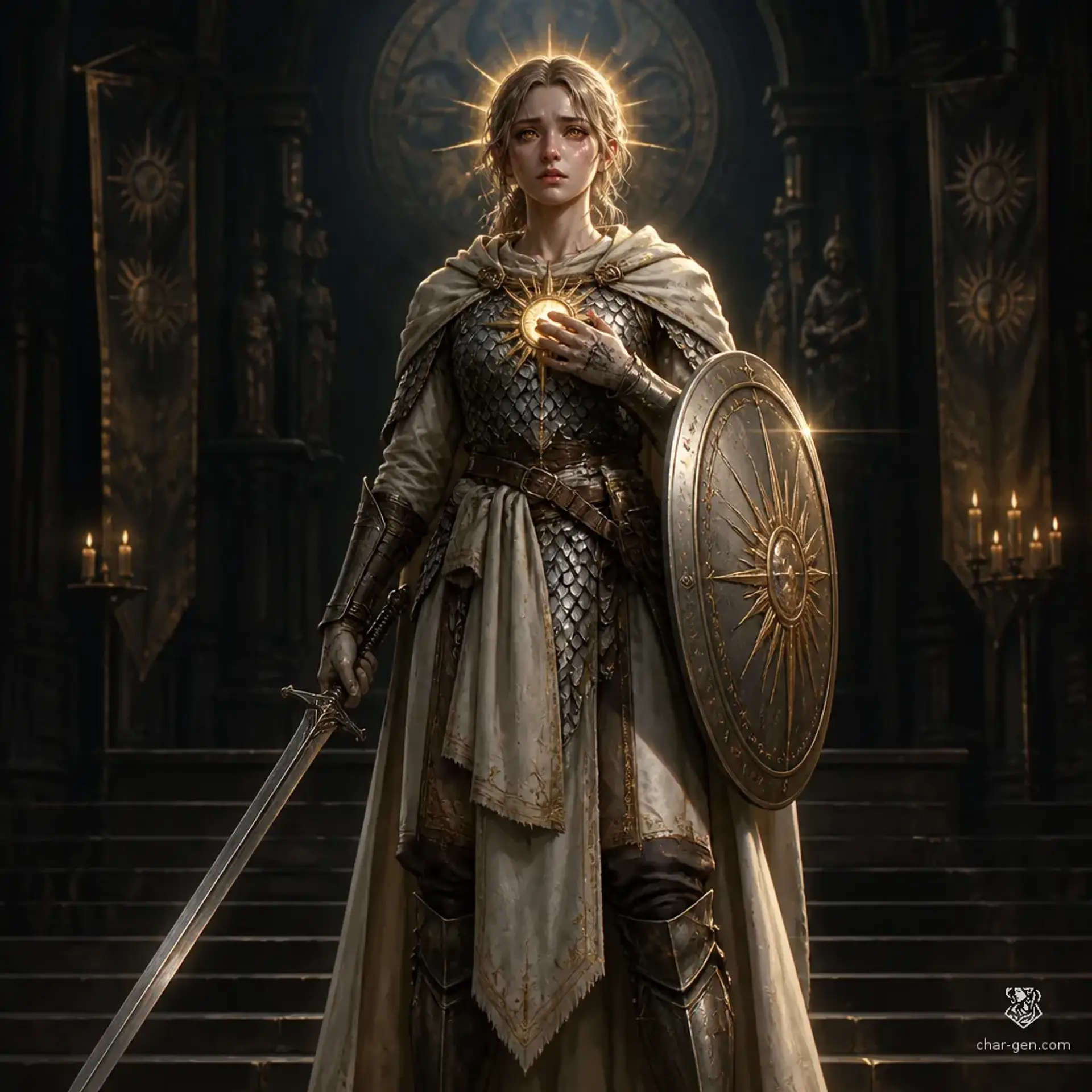 Seraphine Vale - AI-generated fantasy Character