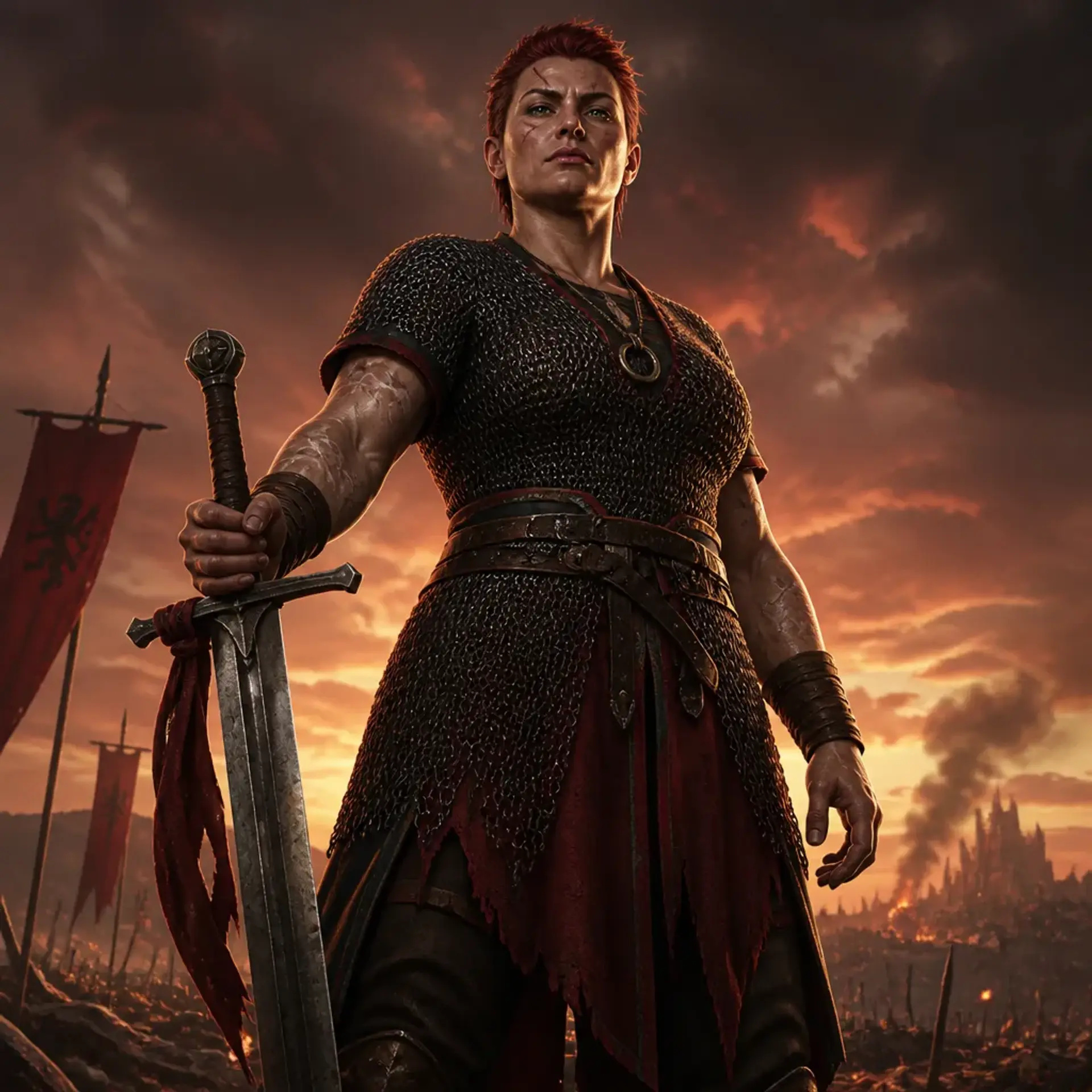 Maeve - AI-generated fantasy Character