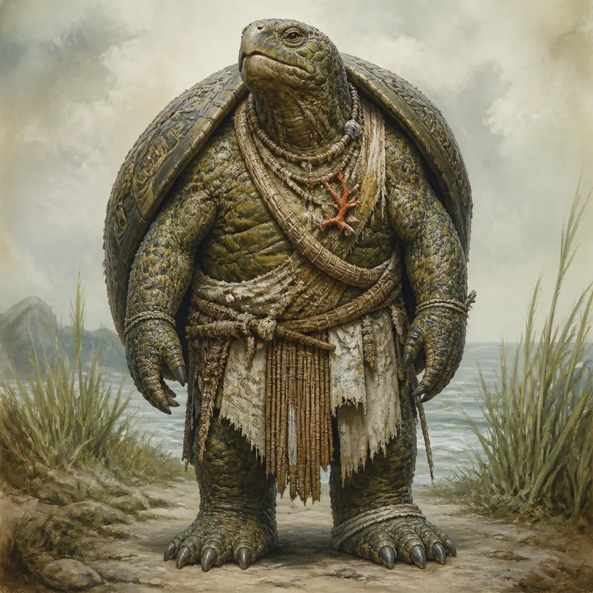 Shellbound - AI-generated fantasy Species