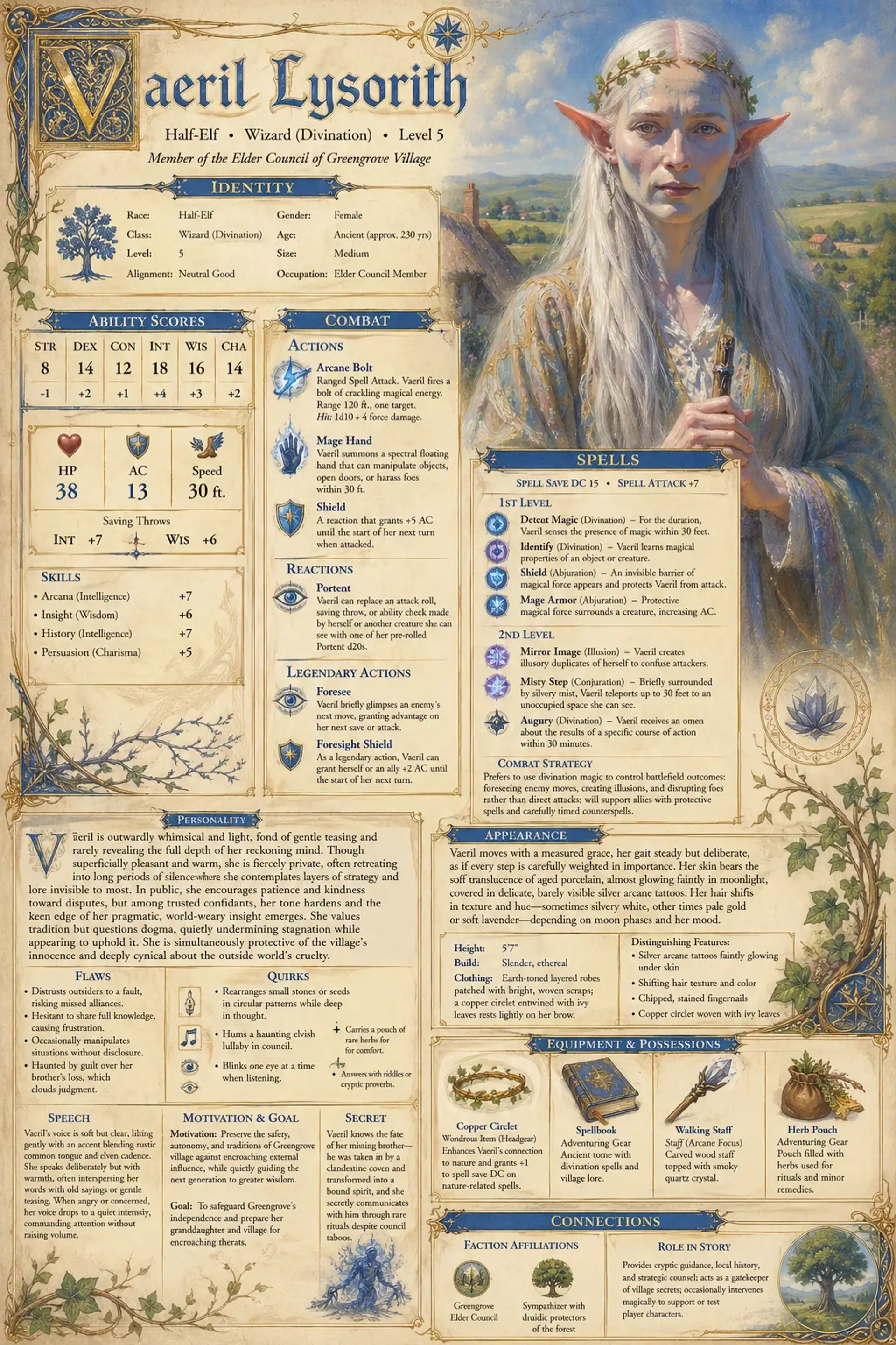 NPC Sheet