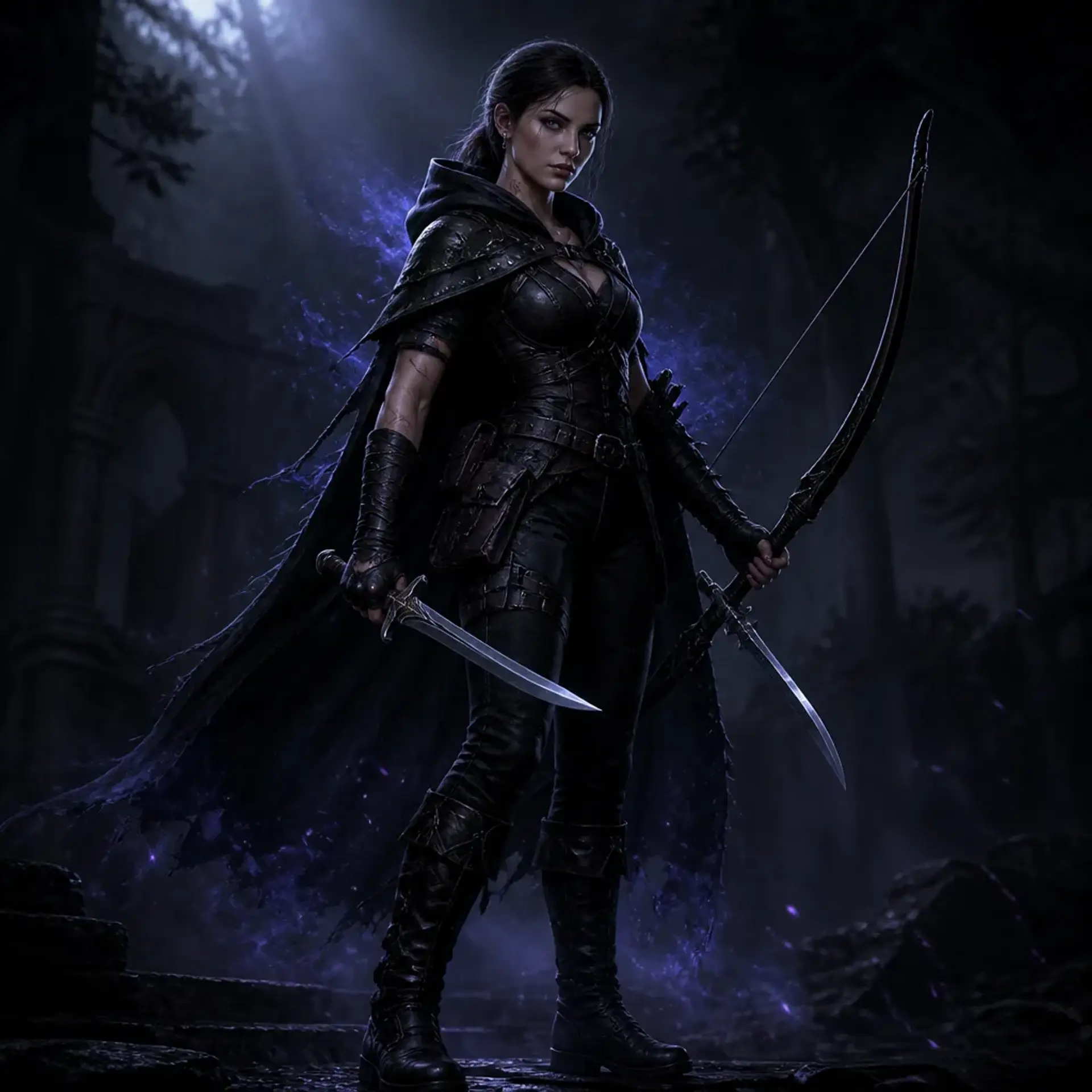 Nova Vale - AI-generated fantasy Character