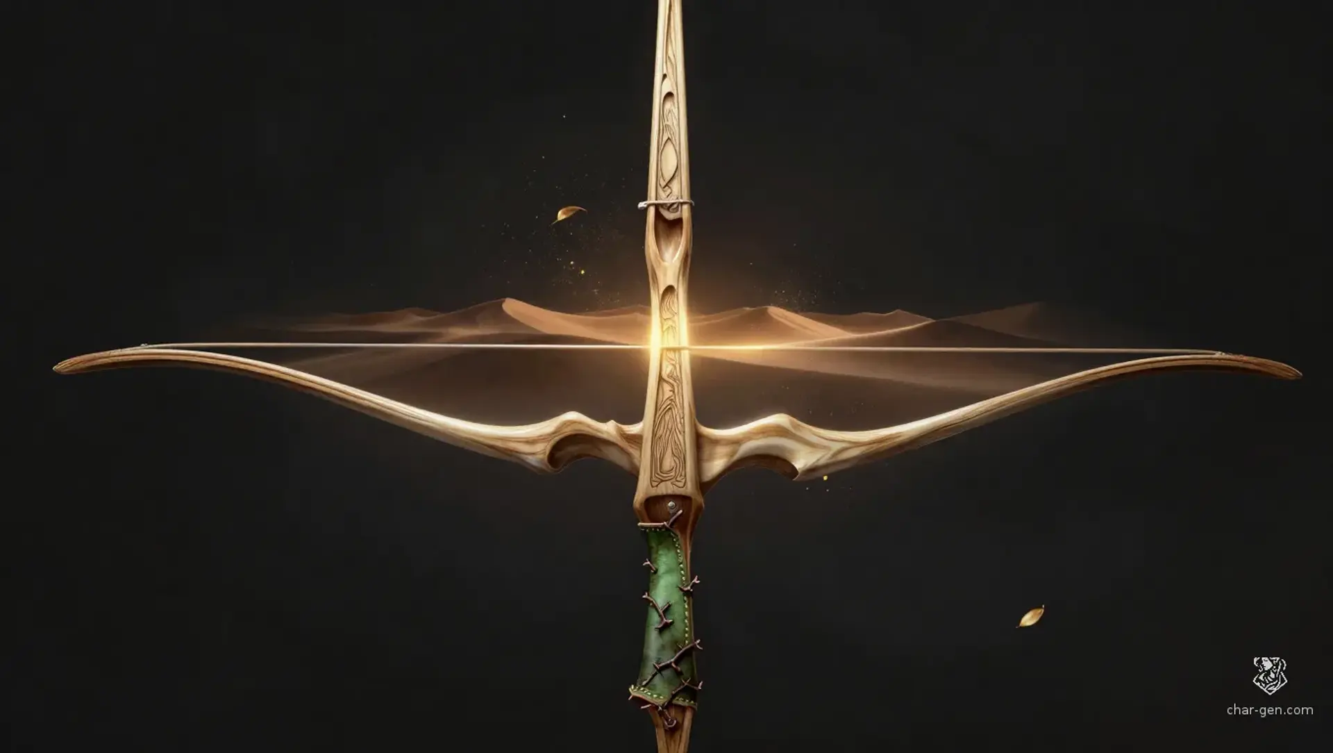 Horizon Longbow - AI-generated fantasy Magic Item