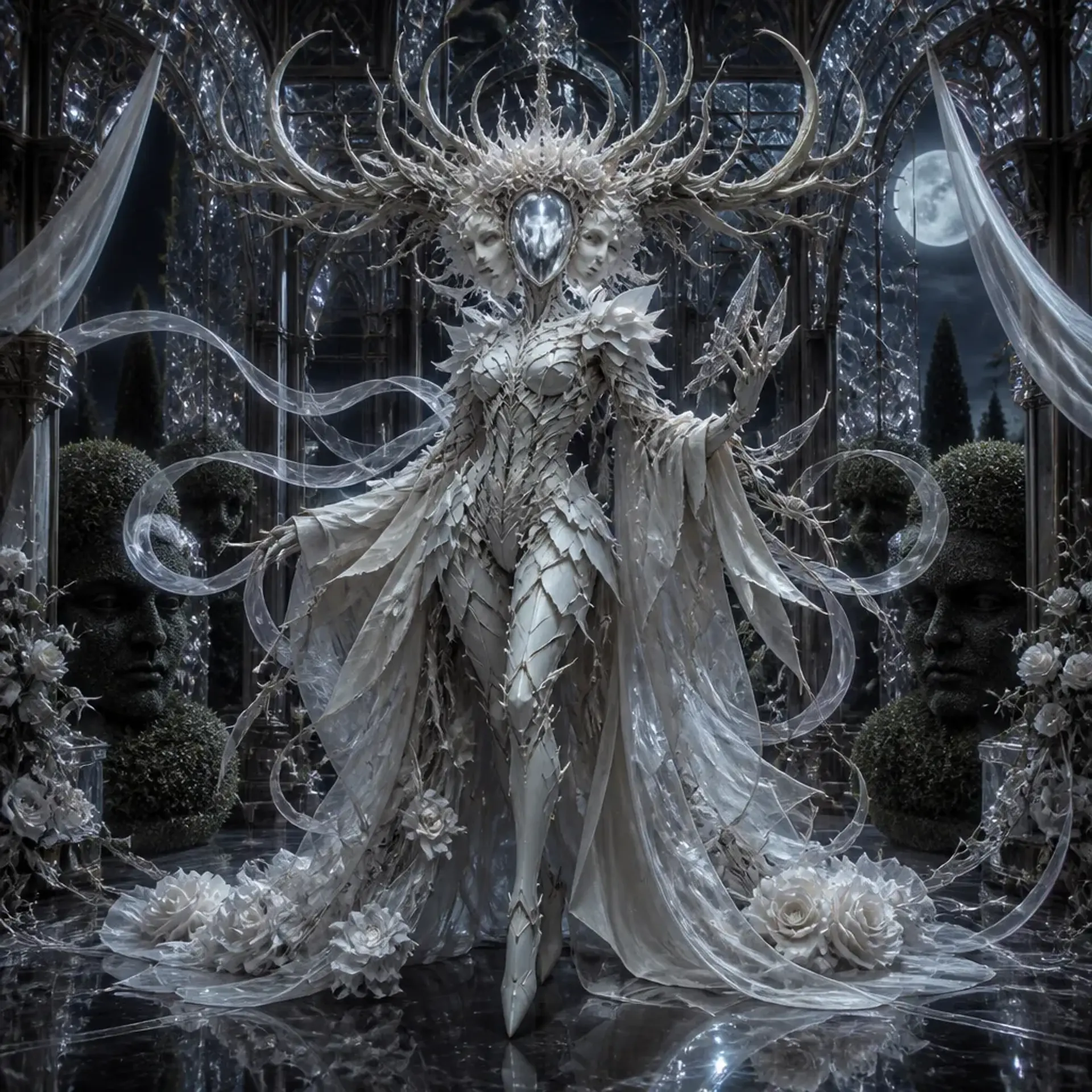 The Veil Warden - AI-generated fantasy Monster
