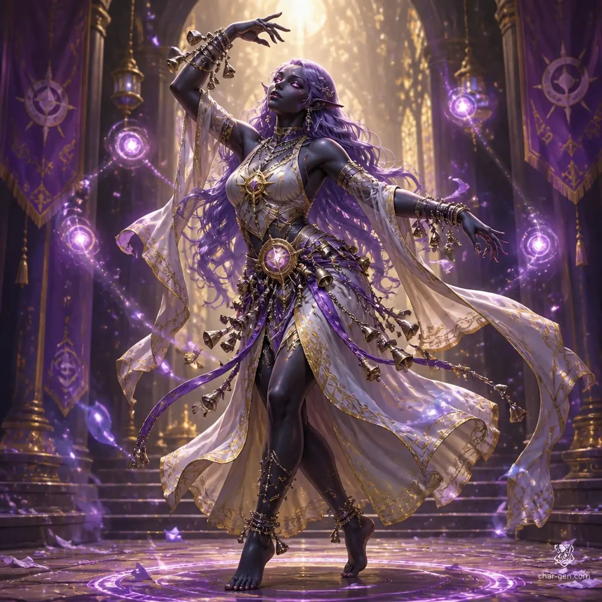 Gelberi - AI-generated fantasy Character