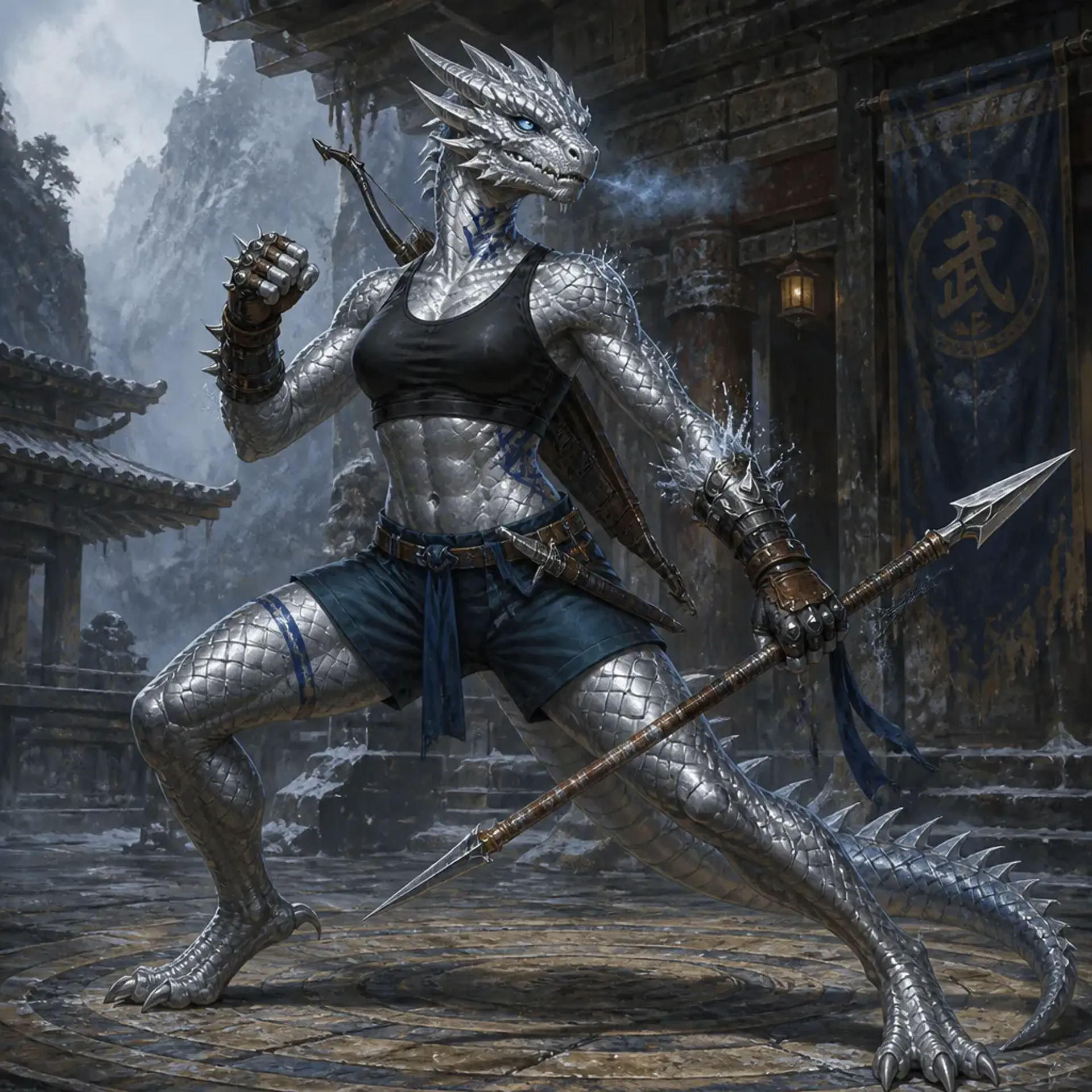 Veyra Korrund - AI-generated fantasy Character