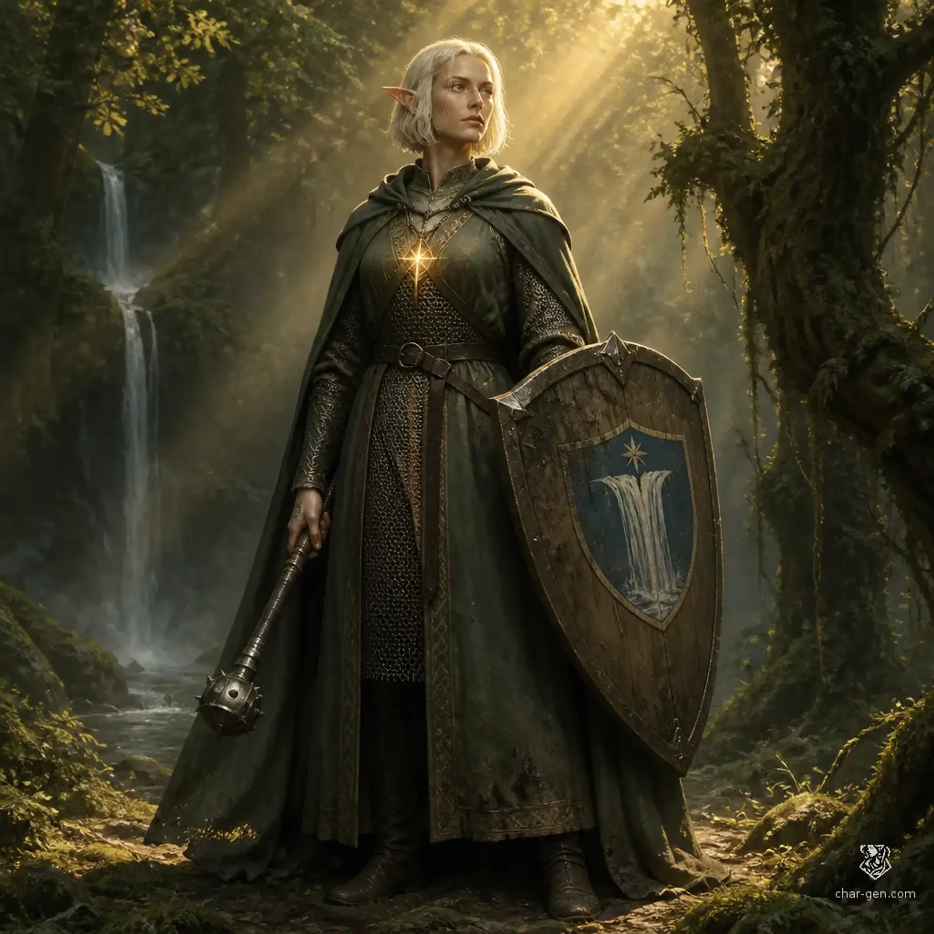 Althaea Galanodel - AI-generated fantasy Character