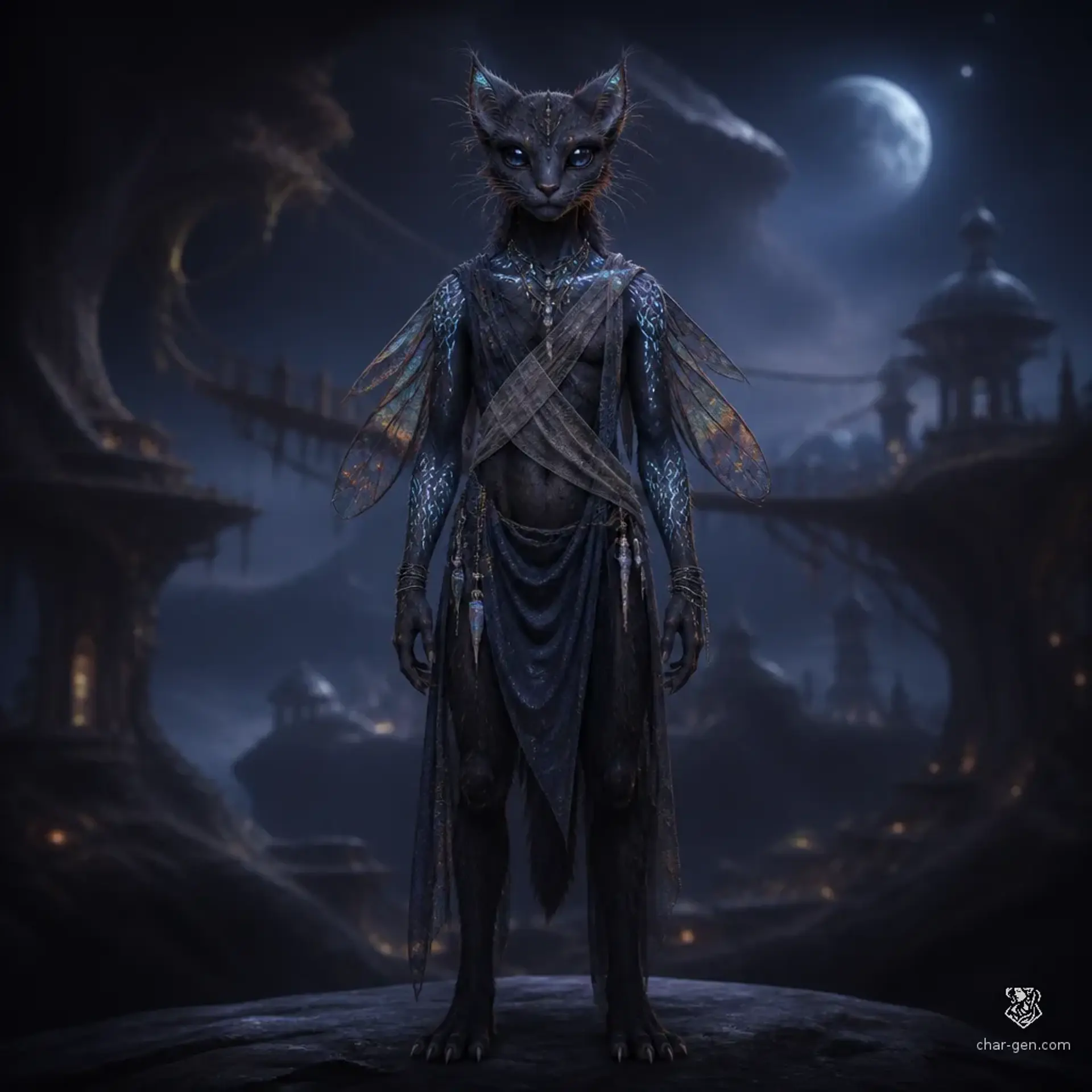 Veyr - AI-generated fantasy Species