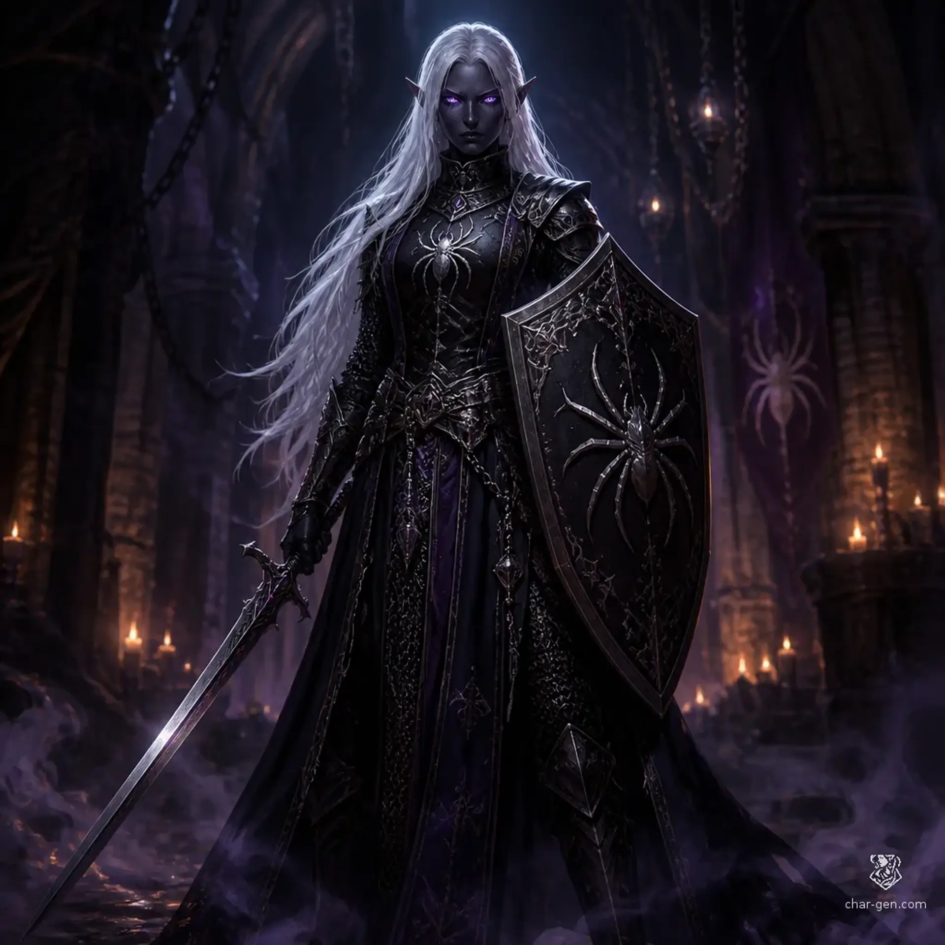 Aurelia Malice - AI-generated fantasy Character