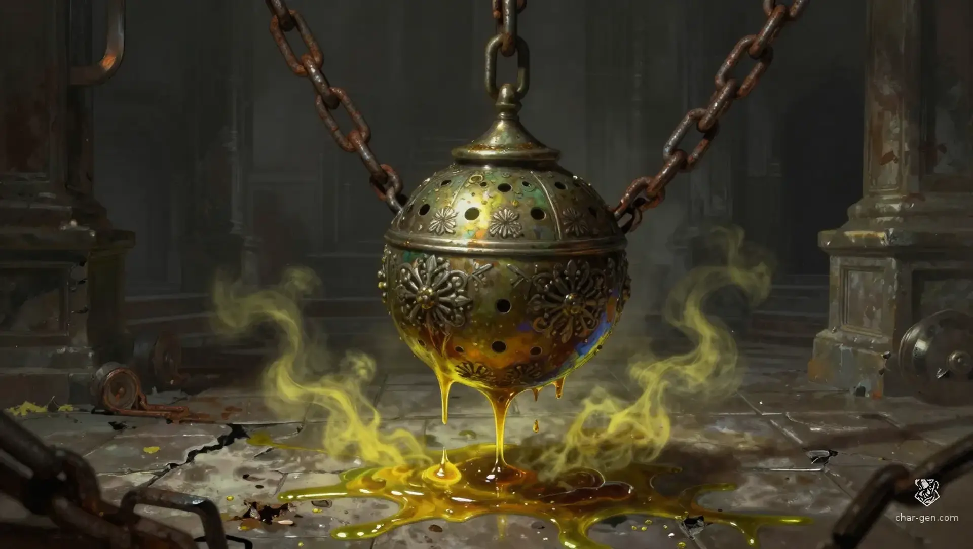 Bitter-Oil Censer