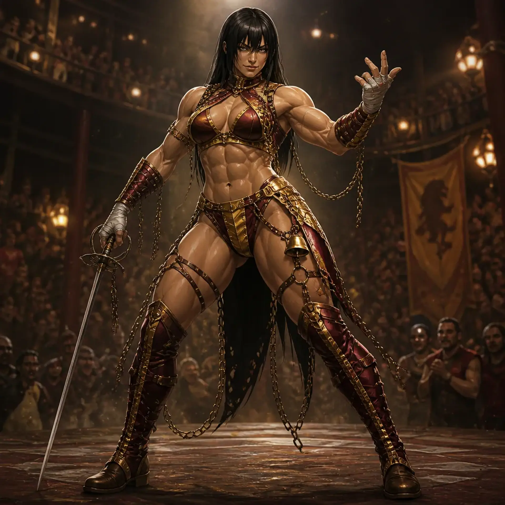 Katsuki Genta - AI-generated fantasy Character