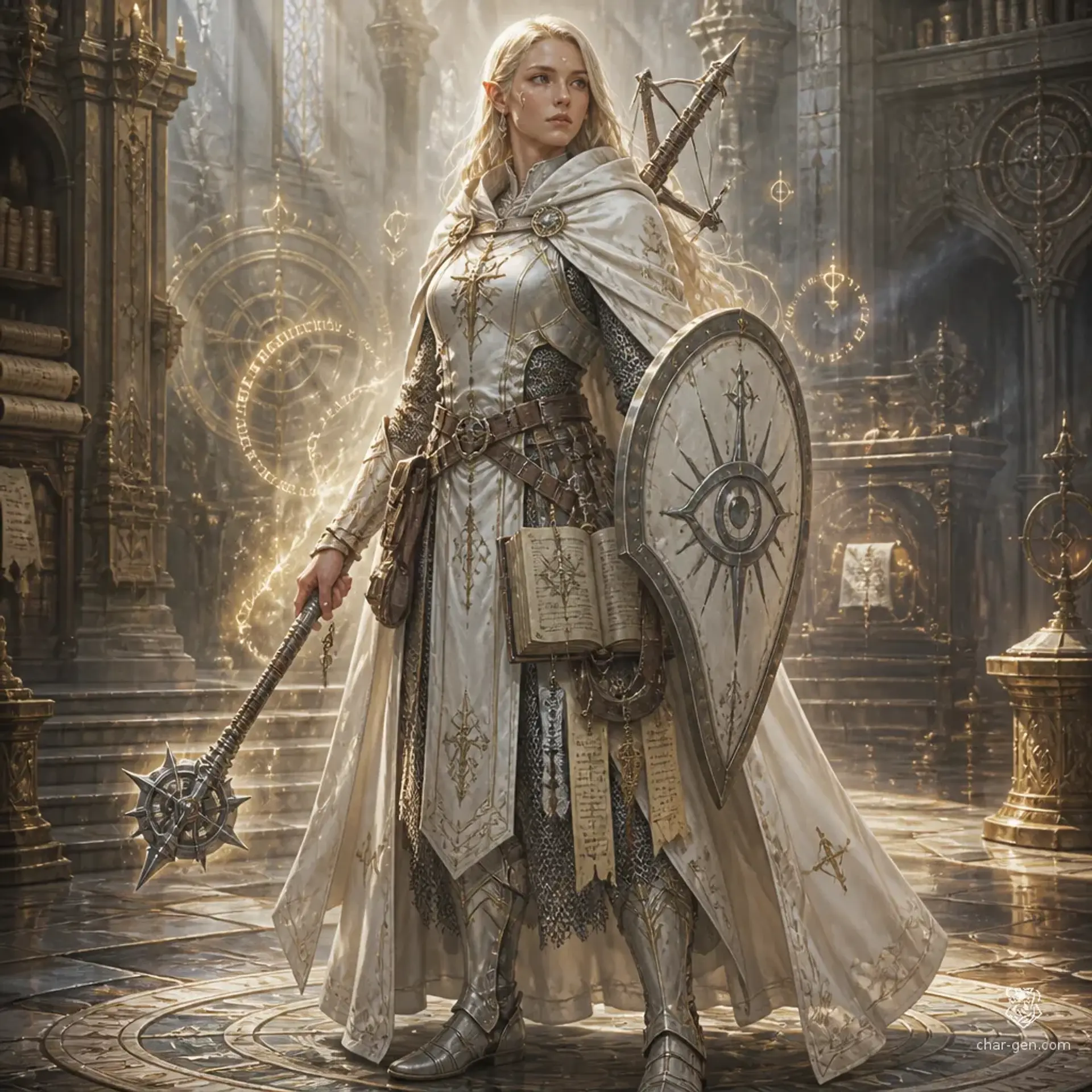 Mireya Vashad - AI-generated fantasy Character