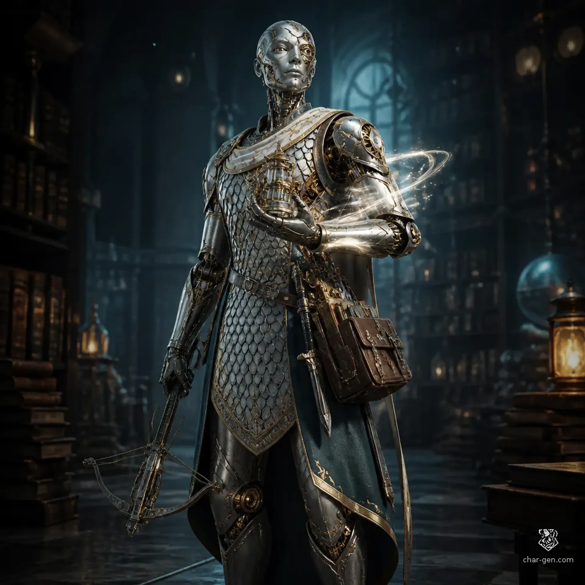 Gears - AI-generated fantasy Character