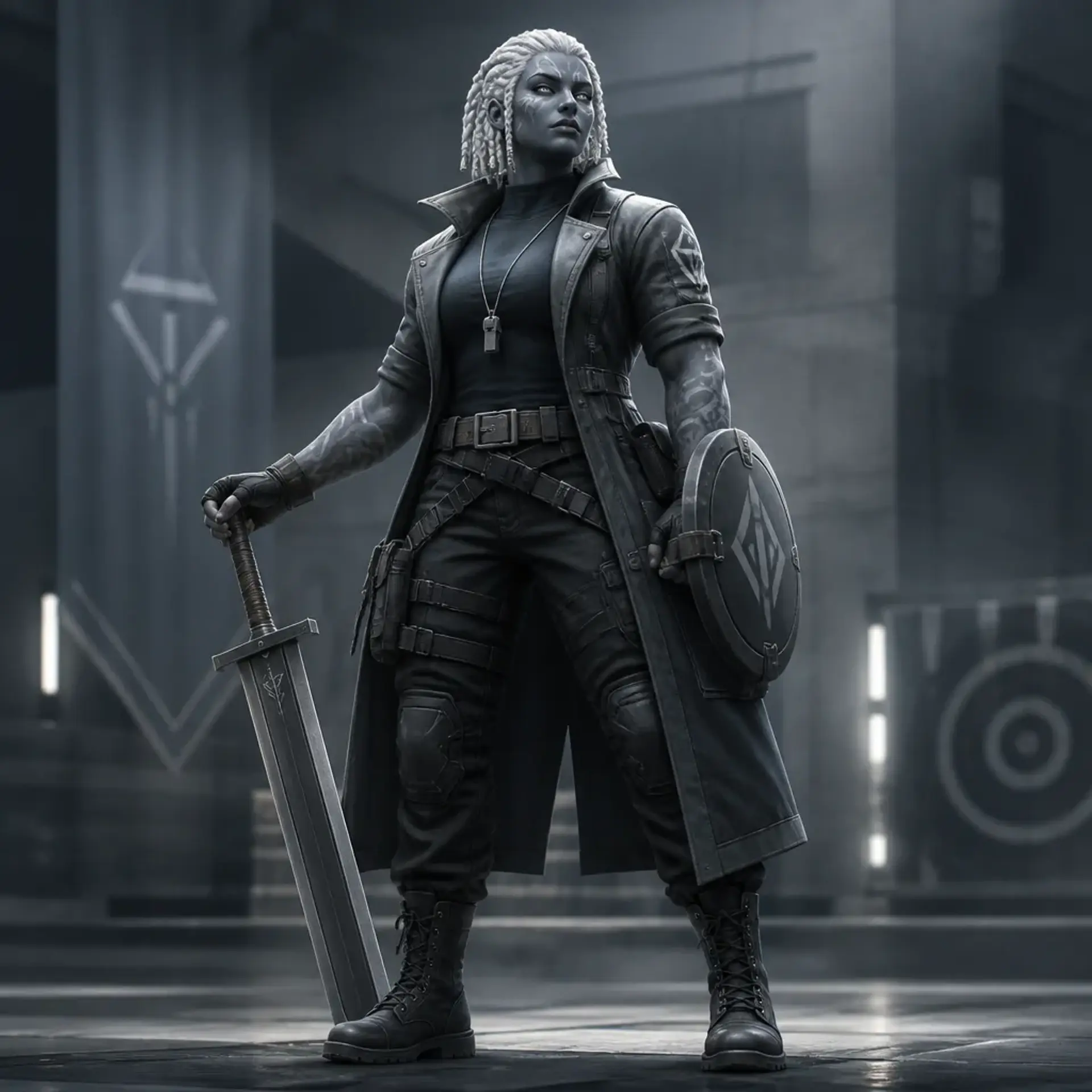 Varda Stonewake - AI-generated fantasy Character