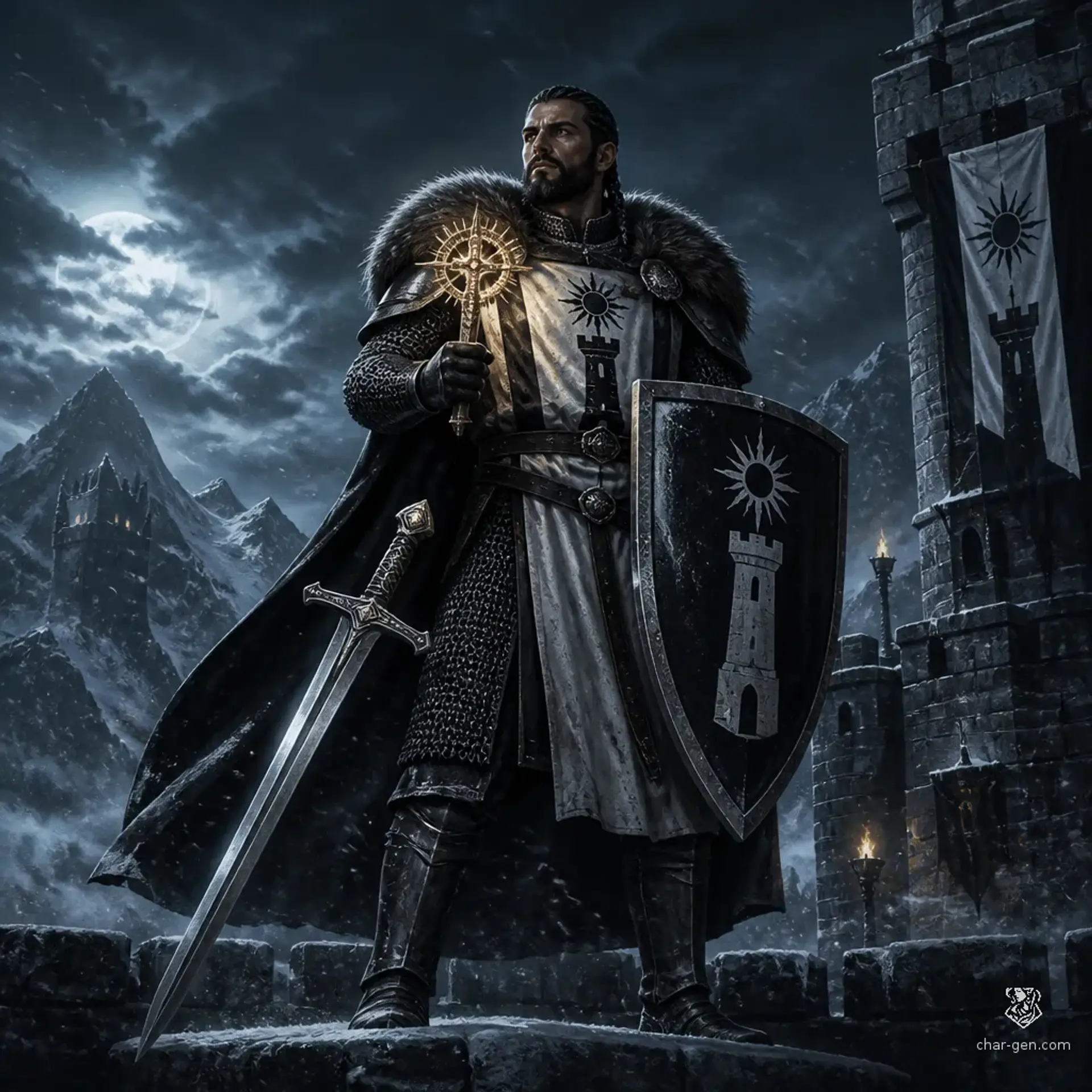Oglinatruvo - AI-generated fantasy Character