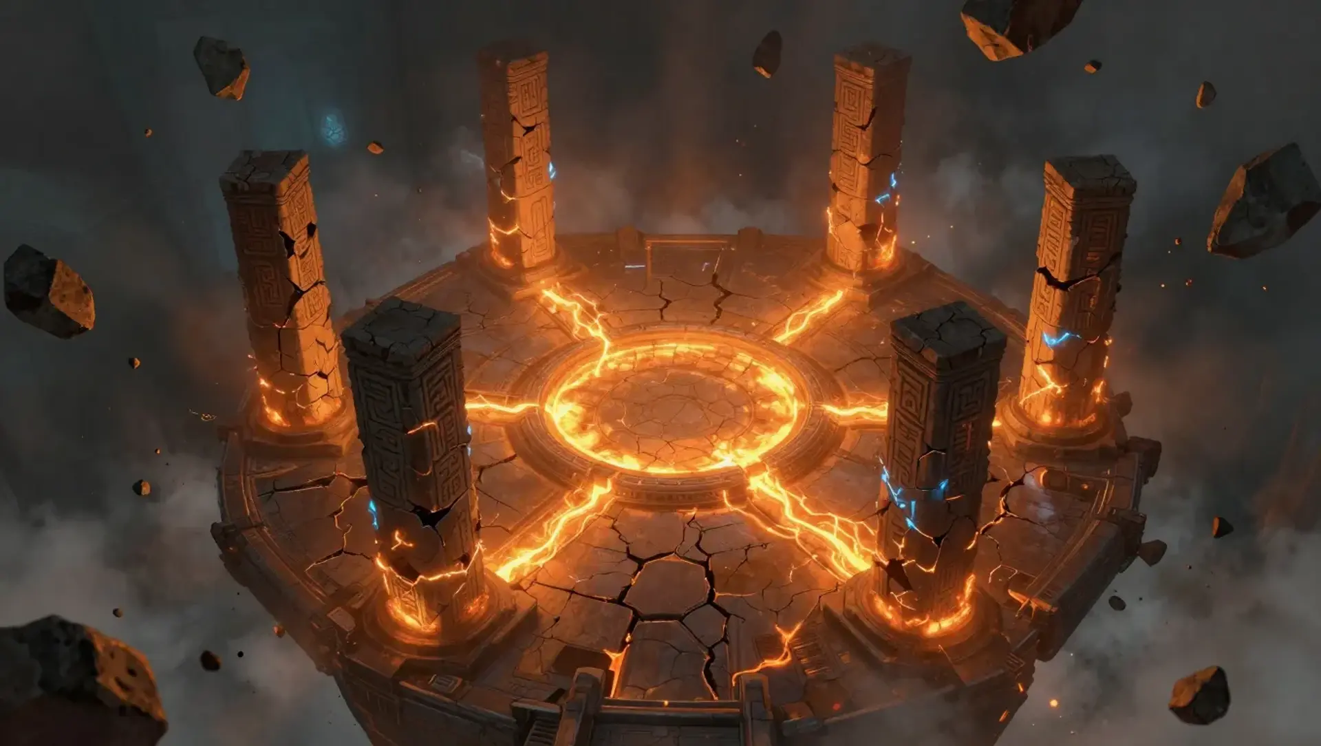 Ritual of the Aircurrent - AI-generated fantasy Encounter