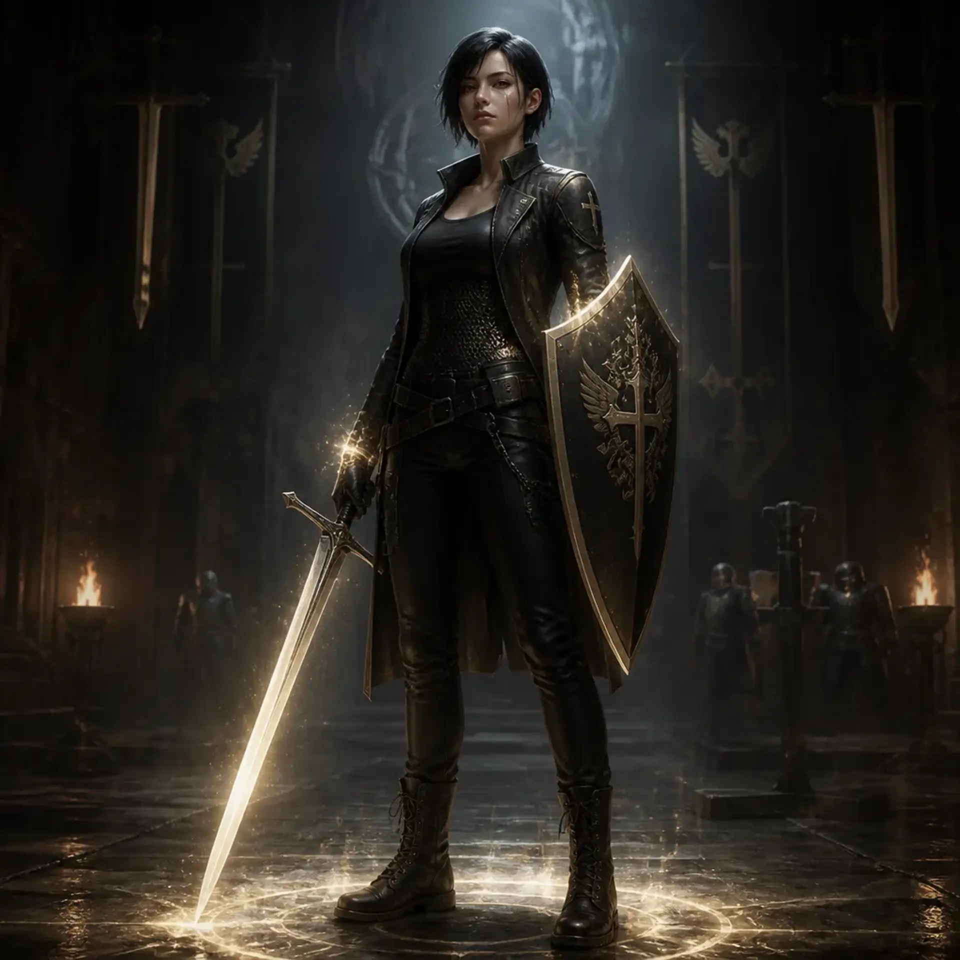 Asuka - AI-generated fantasy Character
