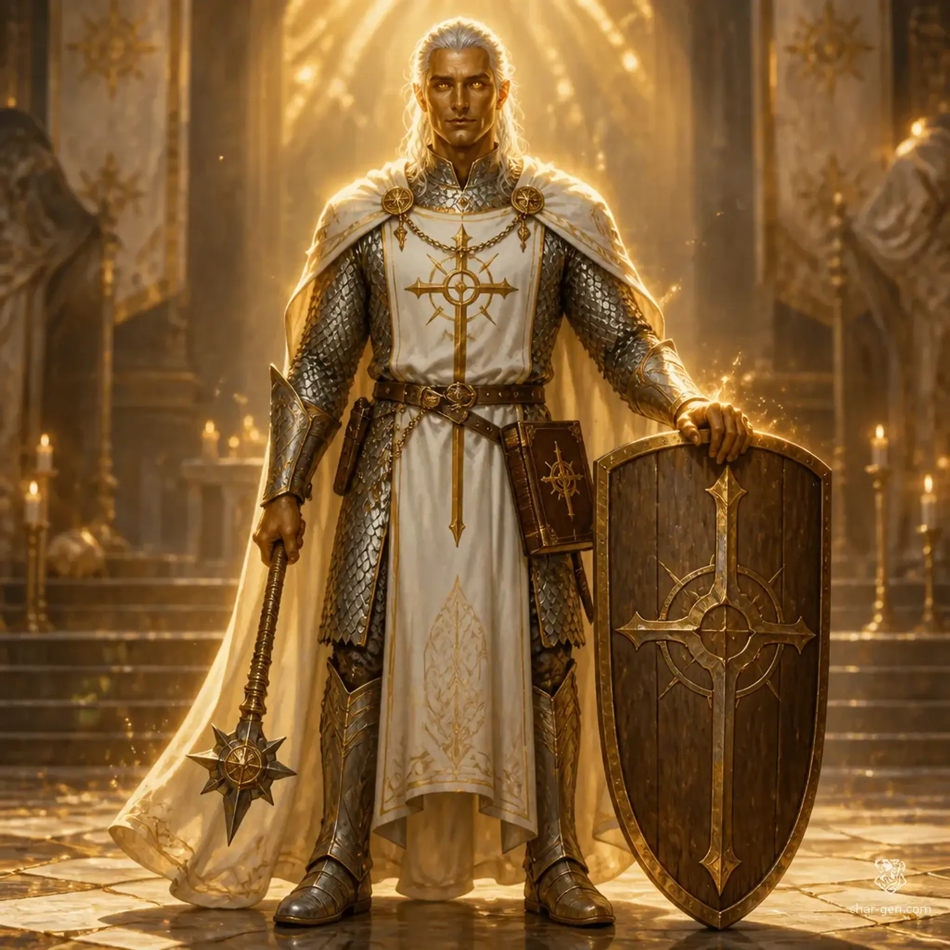 Kaelor Voss - AI-generated fantasy Character