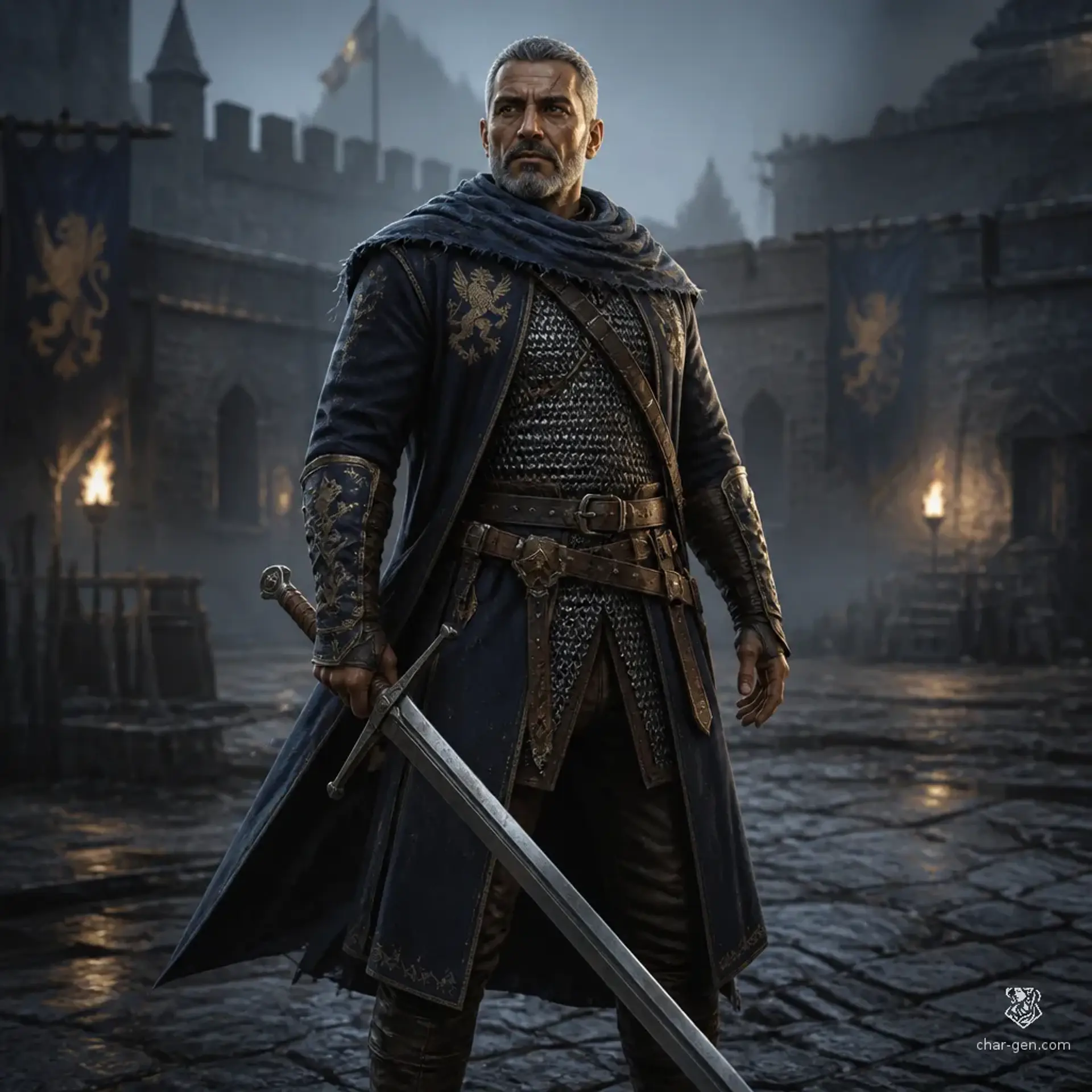 Whisky Jack - AI-generated fantasy Character