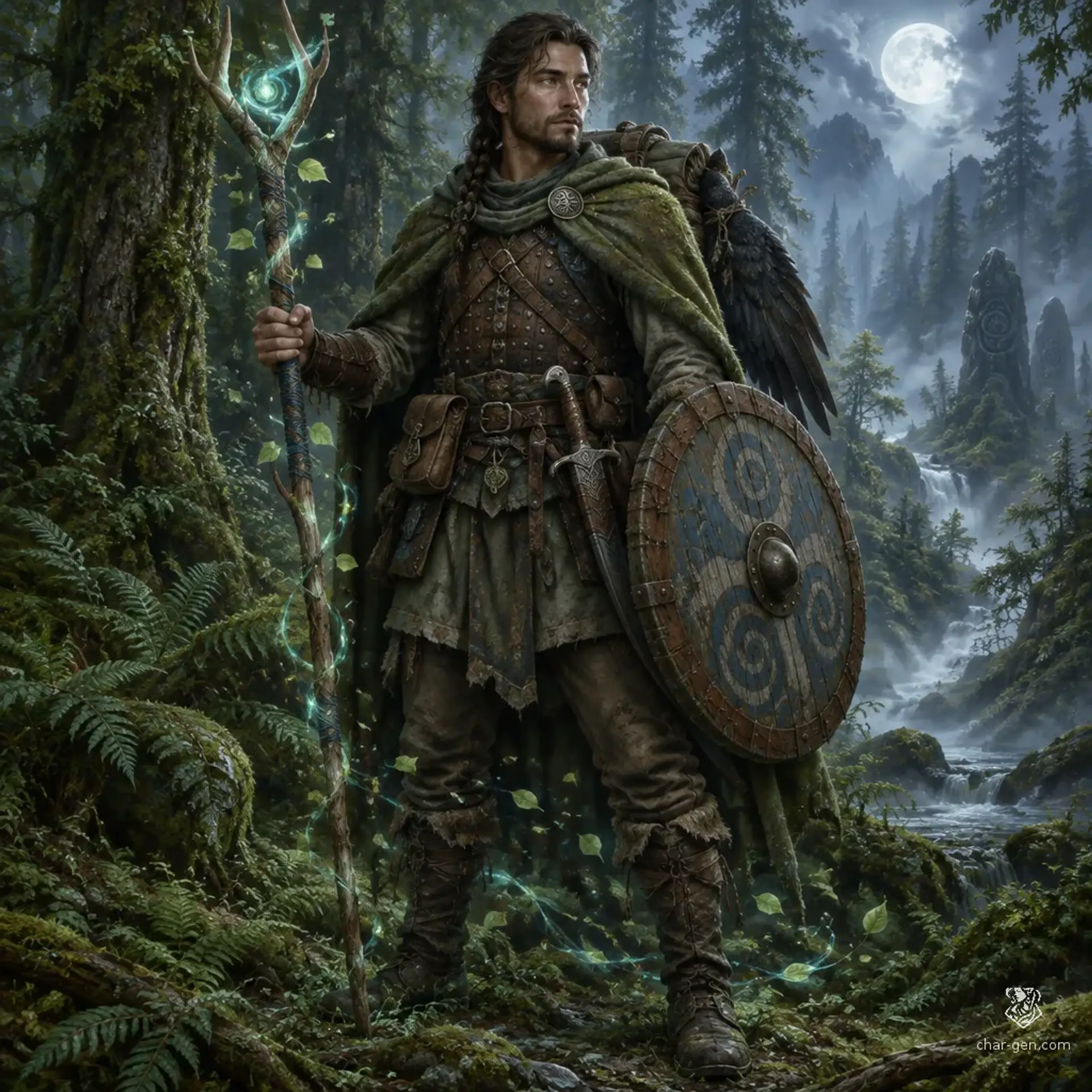 neptune - AI-generated fantasy Character