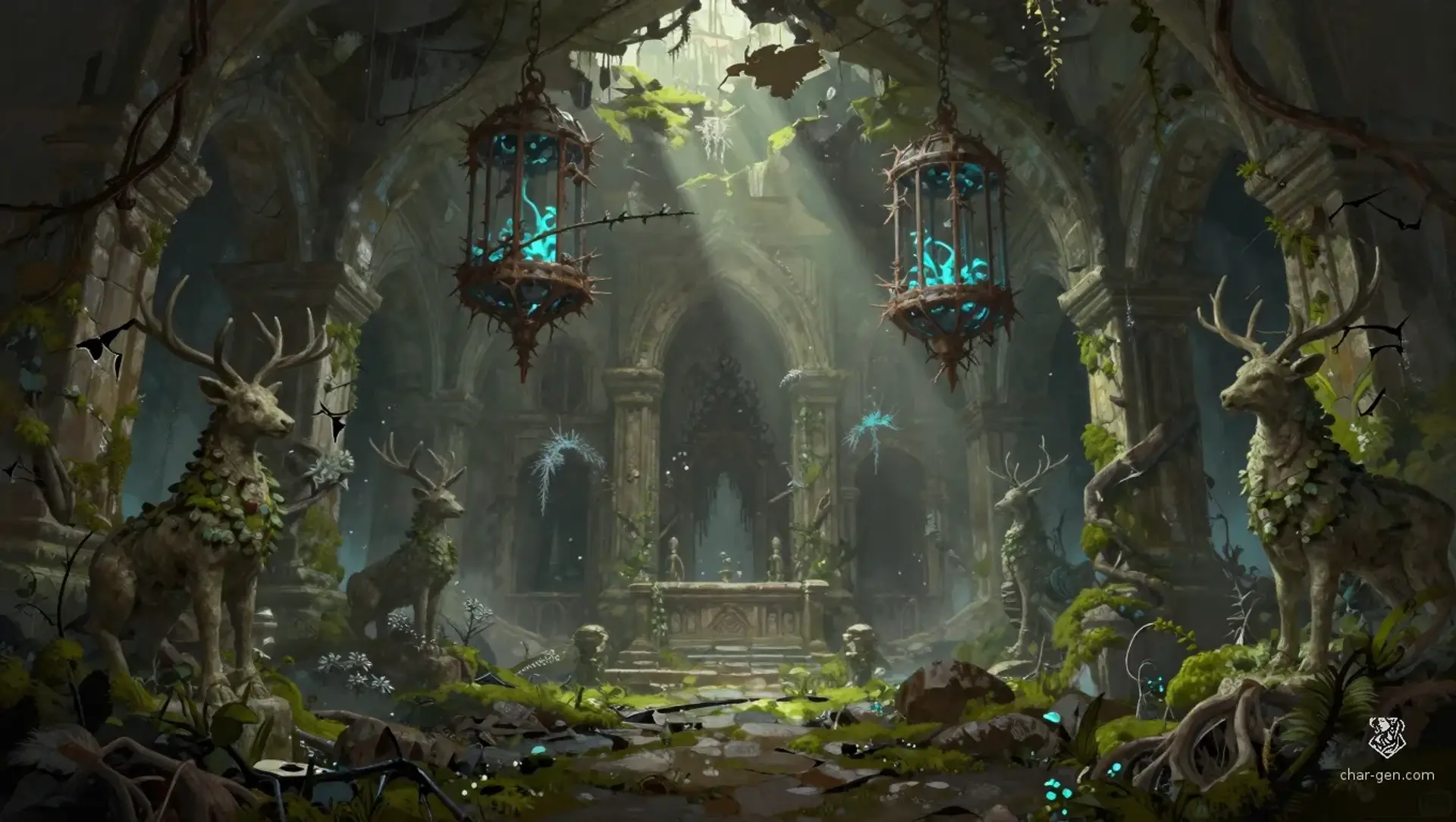 The Moss-Choked Fane