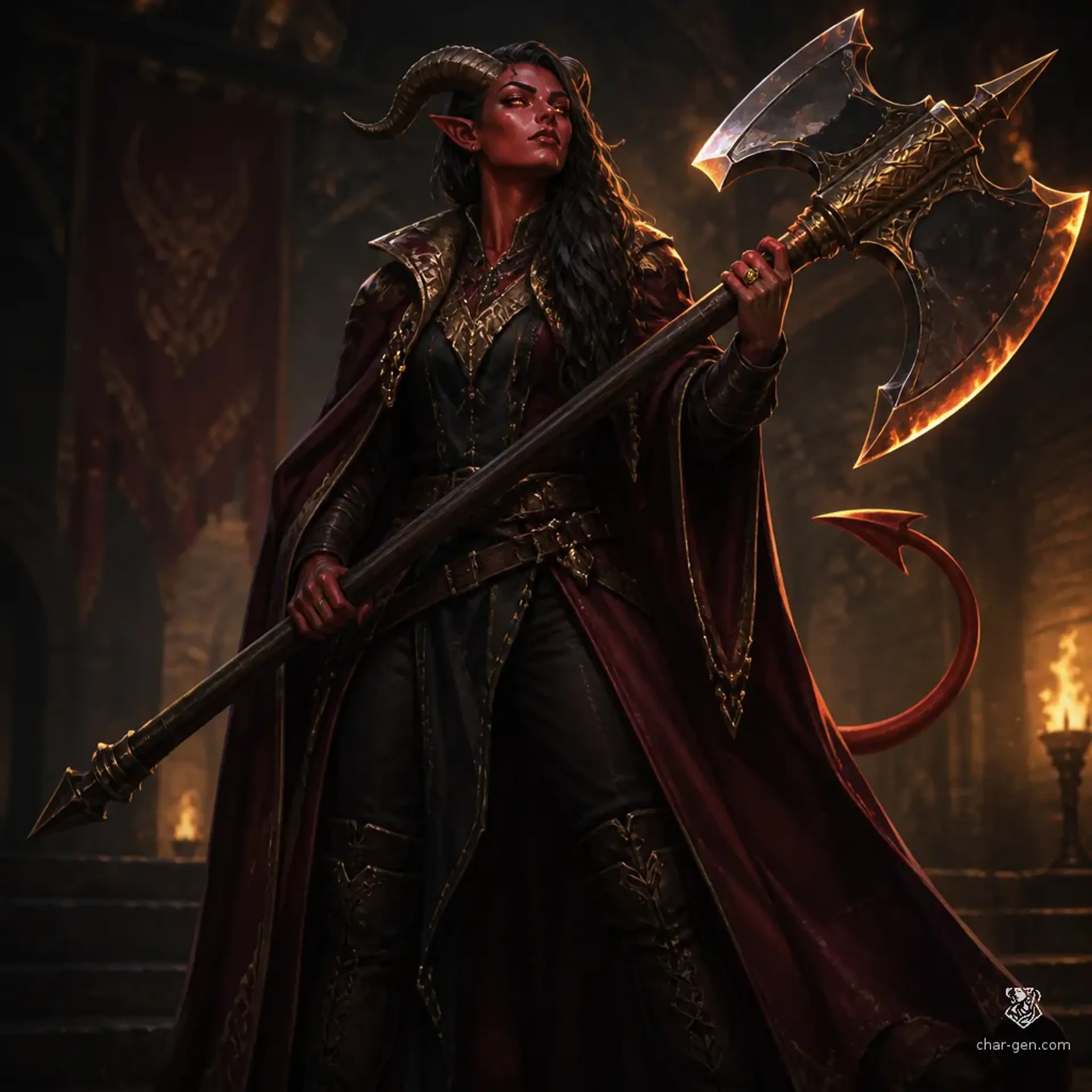 Amisra Liazumin Allencourt - AI-generated fantasy Character