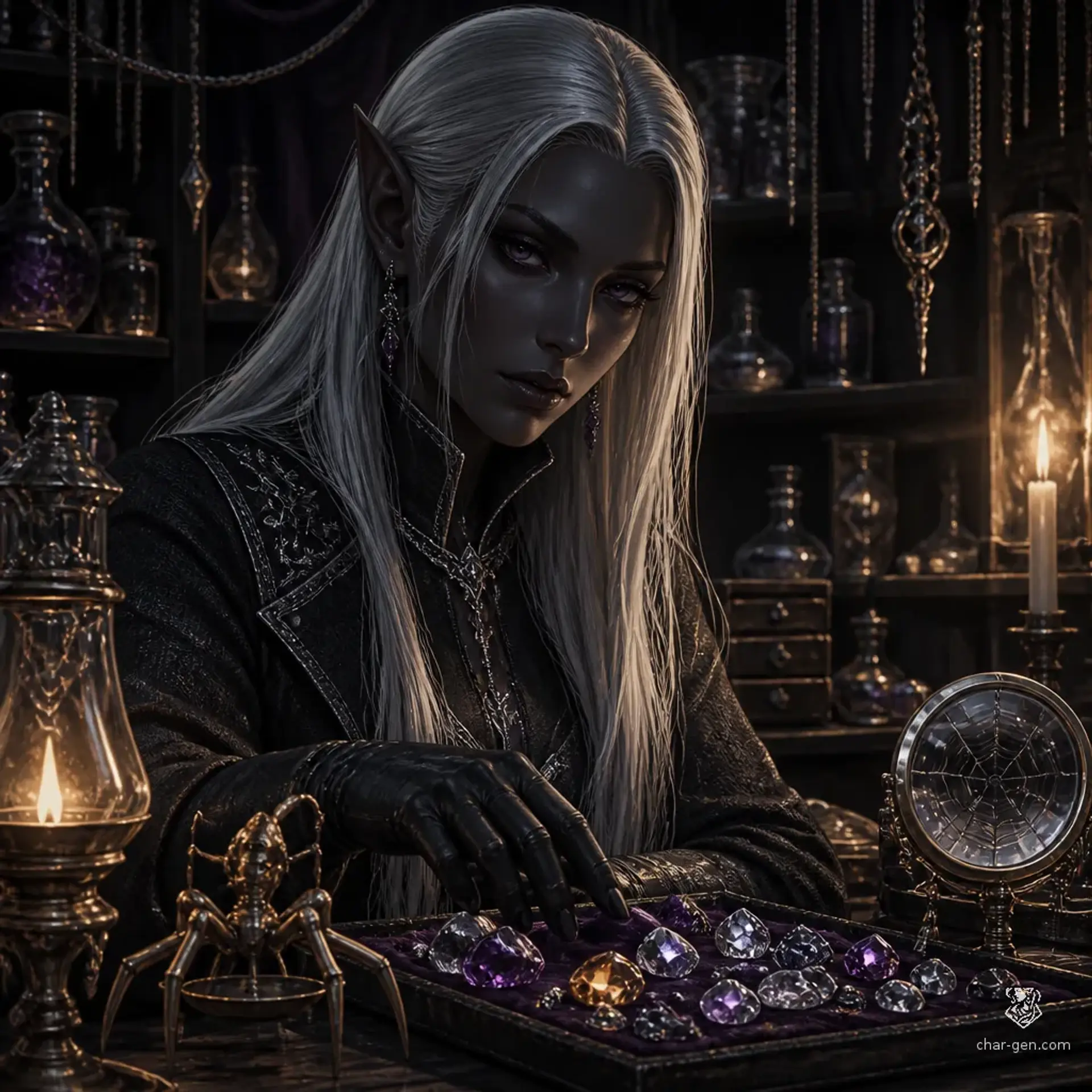 The Silver Web Jewels