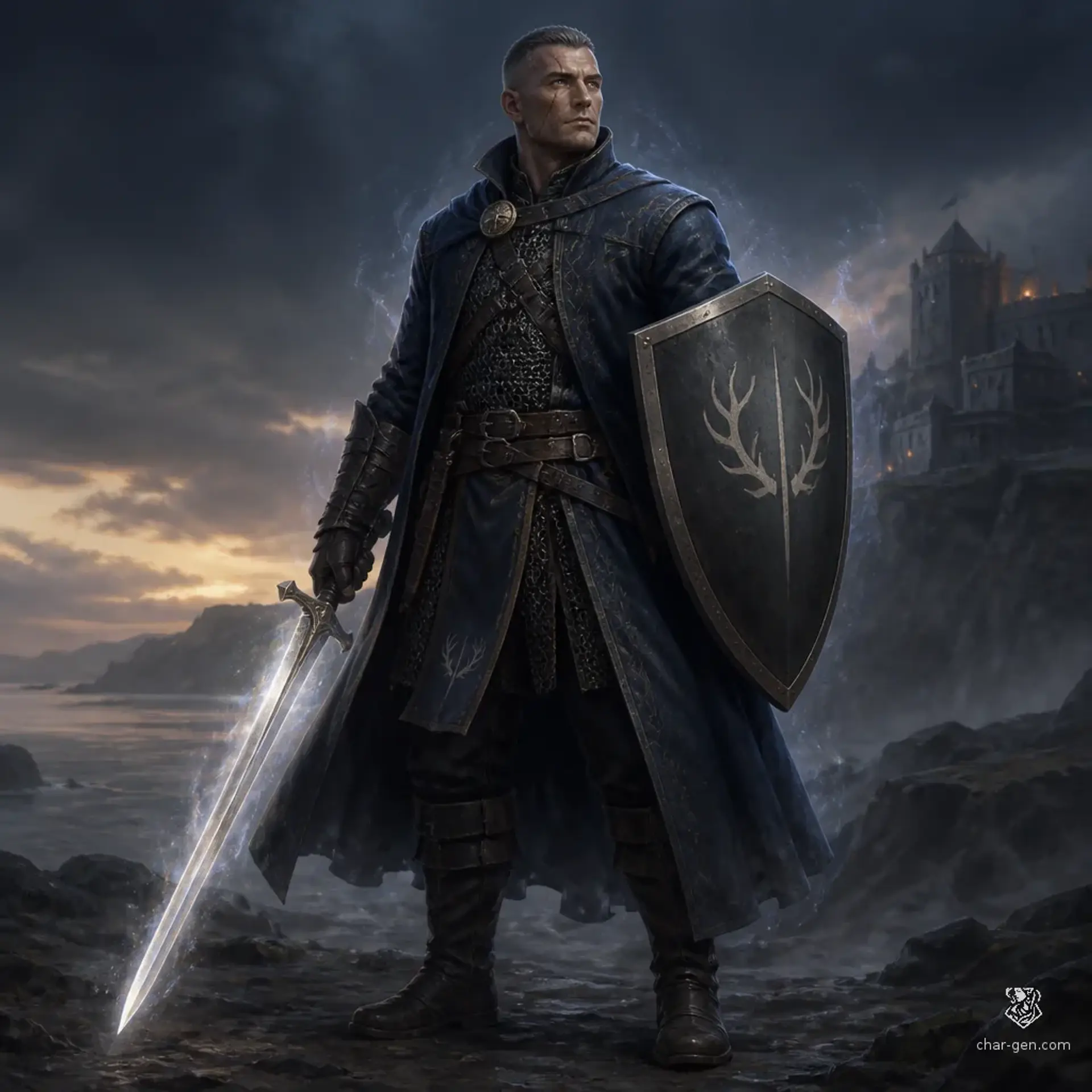 Jason - AI-generated fantasy Character