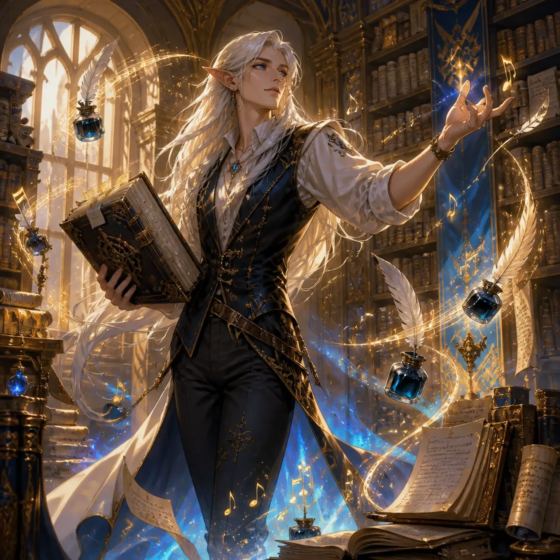 Lysandra - AI-generated fantasy Character