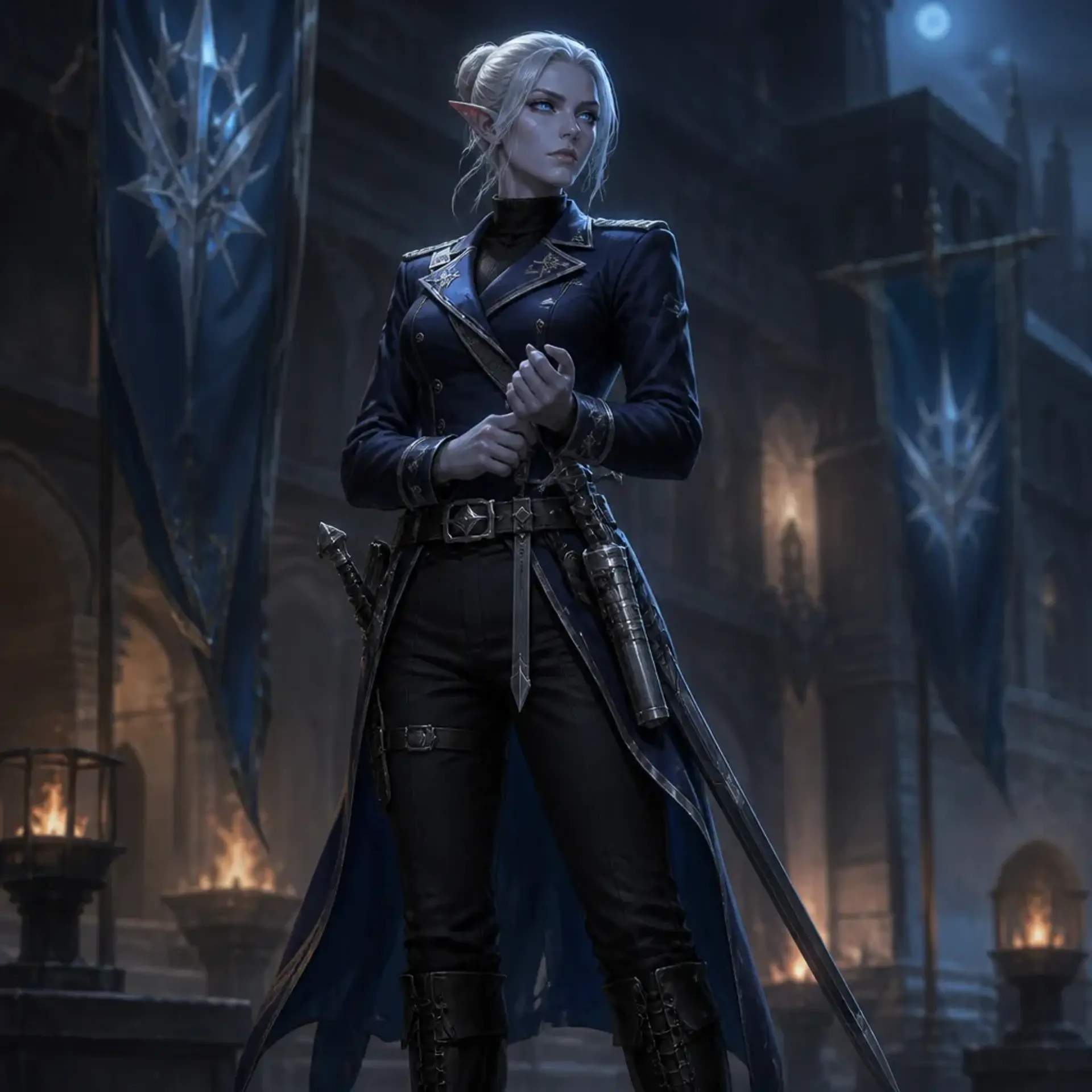 Voraena - AI-generated fantasy Character