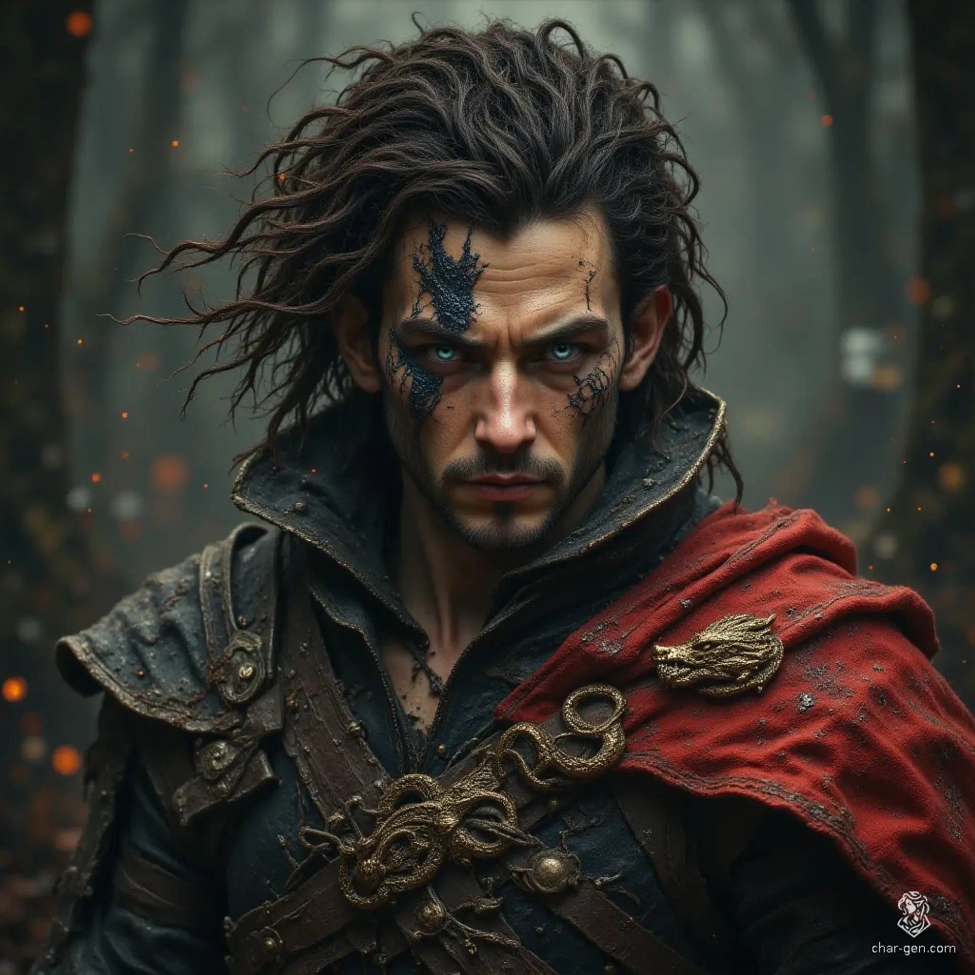 Garven Draalek - AI-generated fantasy NPC