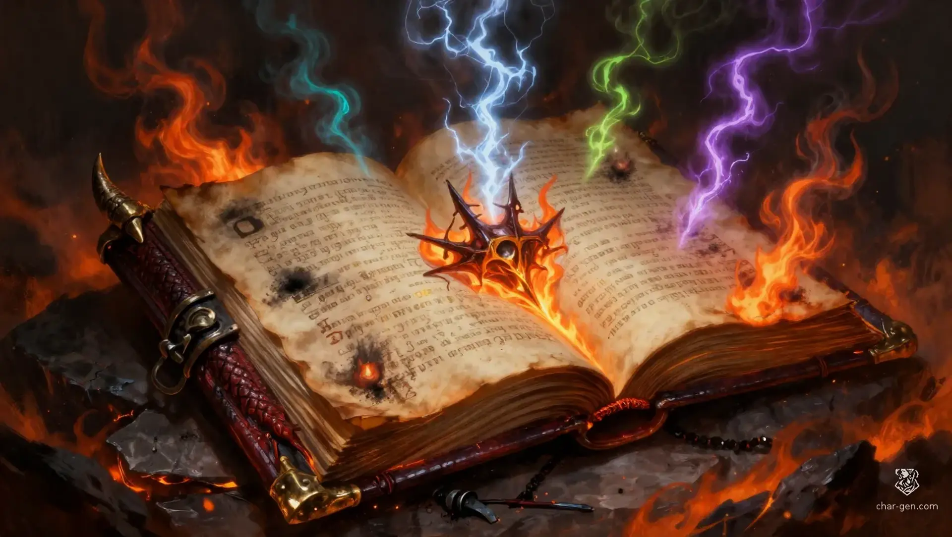 The Sinner's Cinder Grimoire