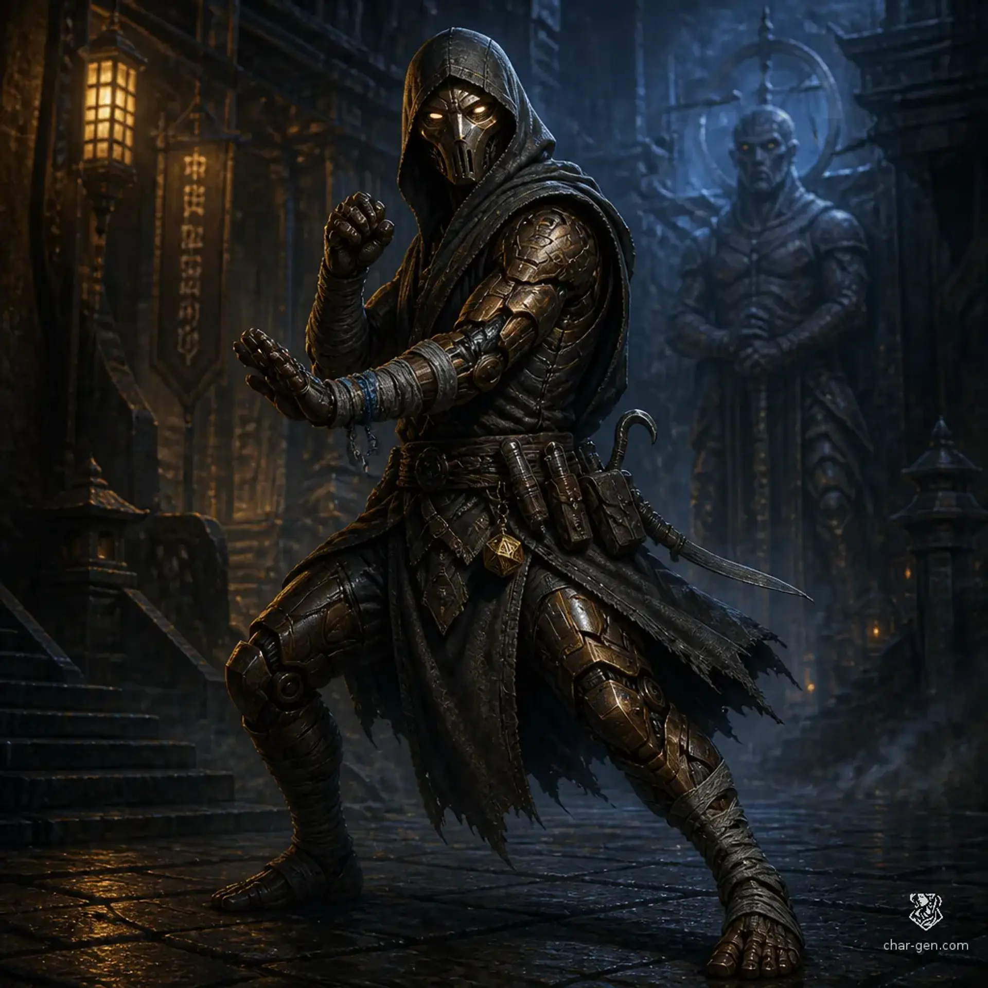 I-VN - AI-generated fantasy Character