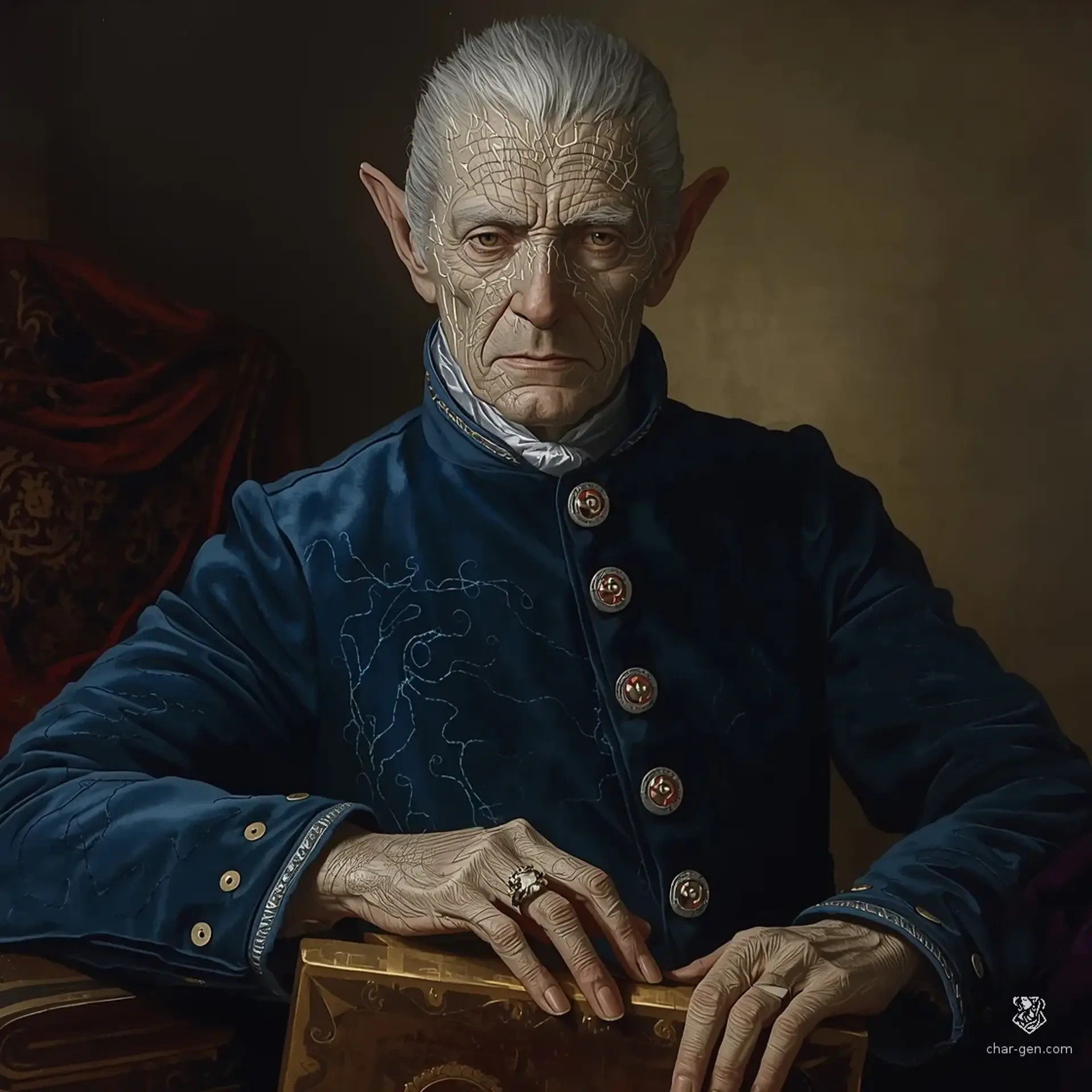 Merenic Jast - AI-generated fantasy NPC