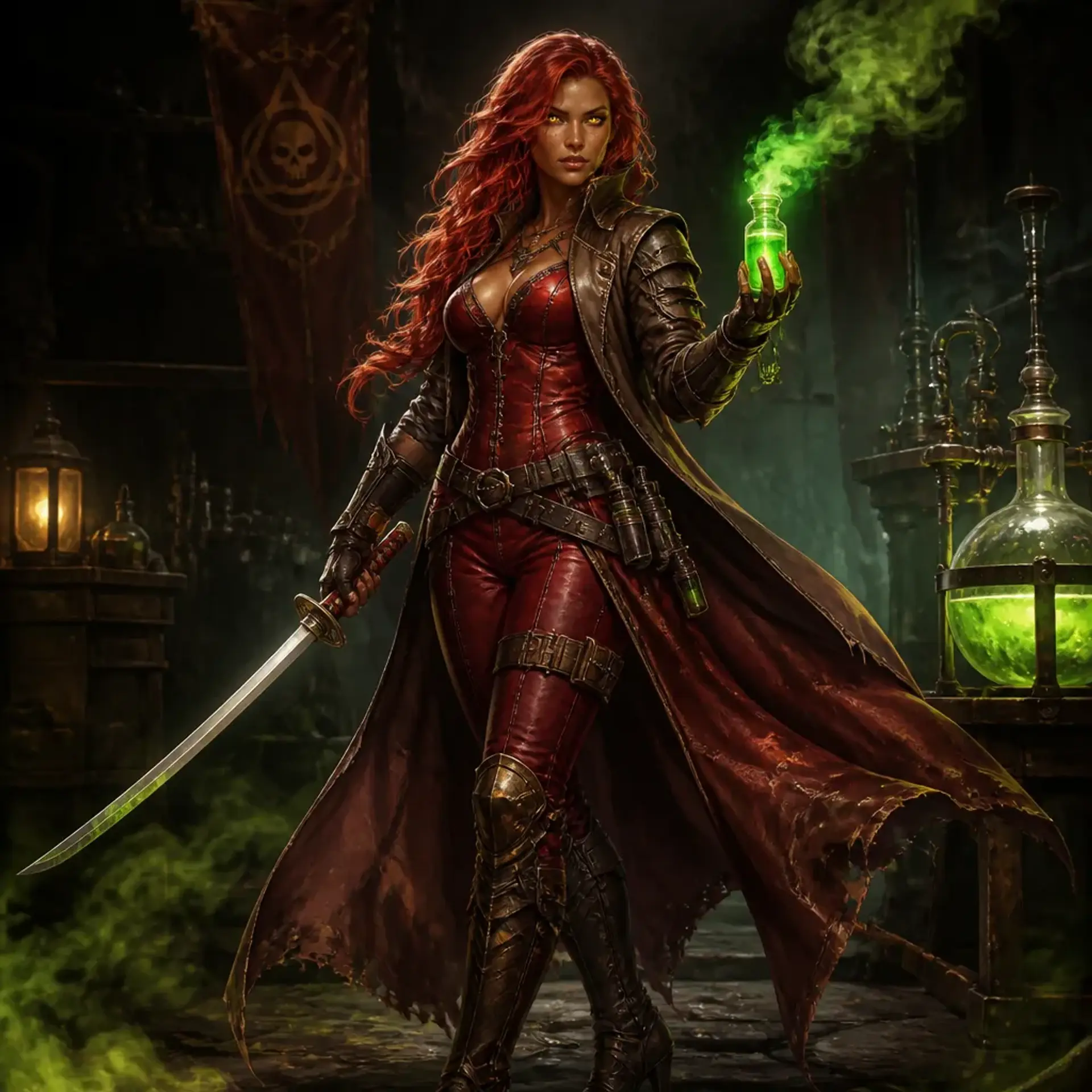 Valaria Wilson - AI-generated fantasy Character
