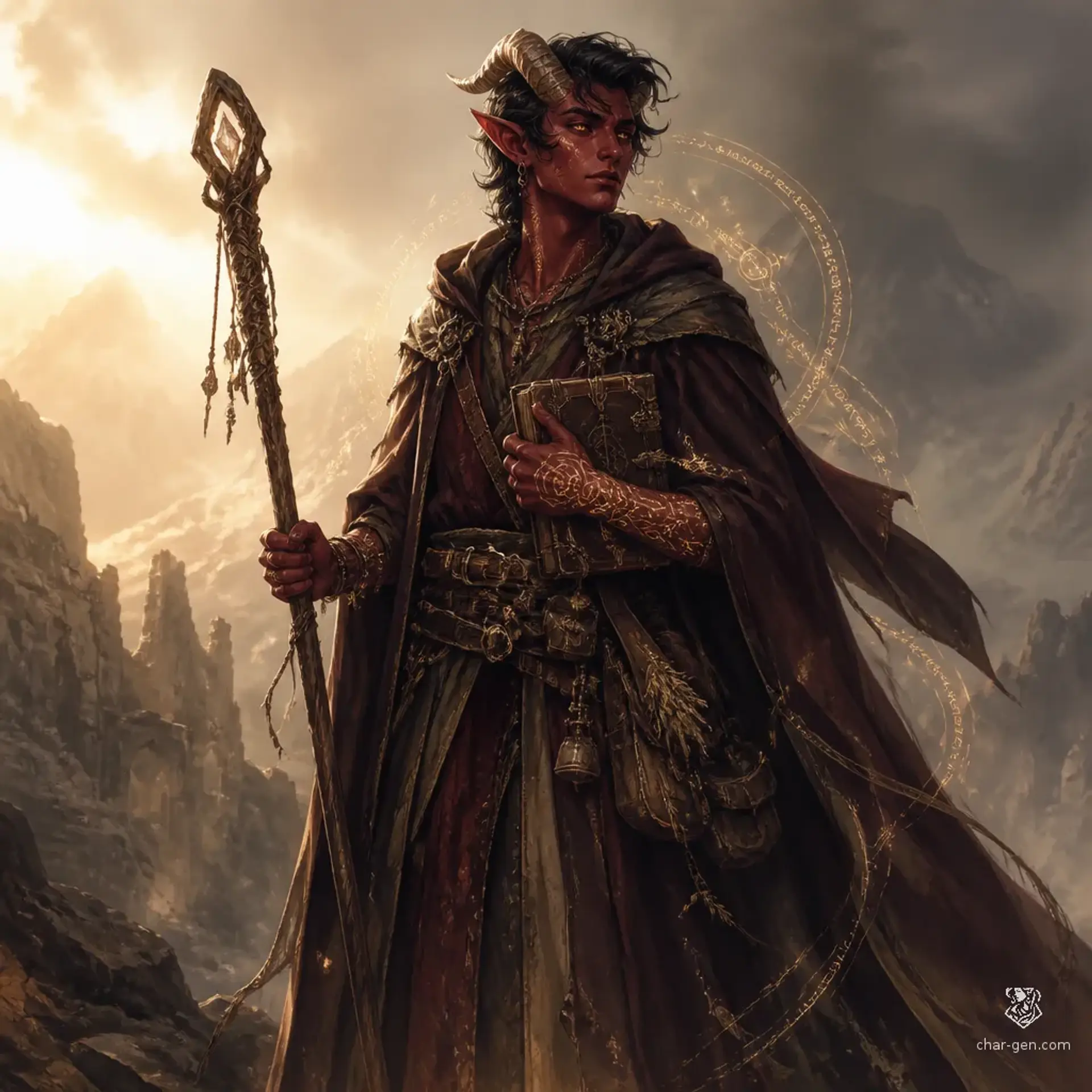 lysander - AI-generated fantasy Character