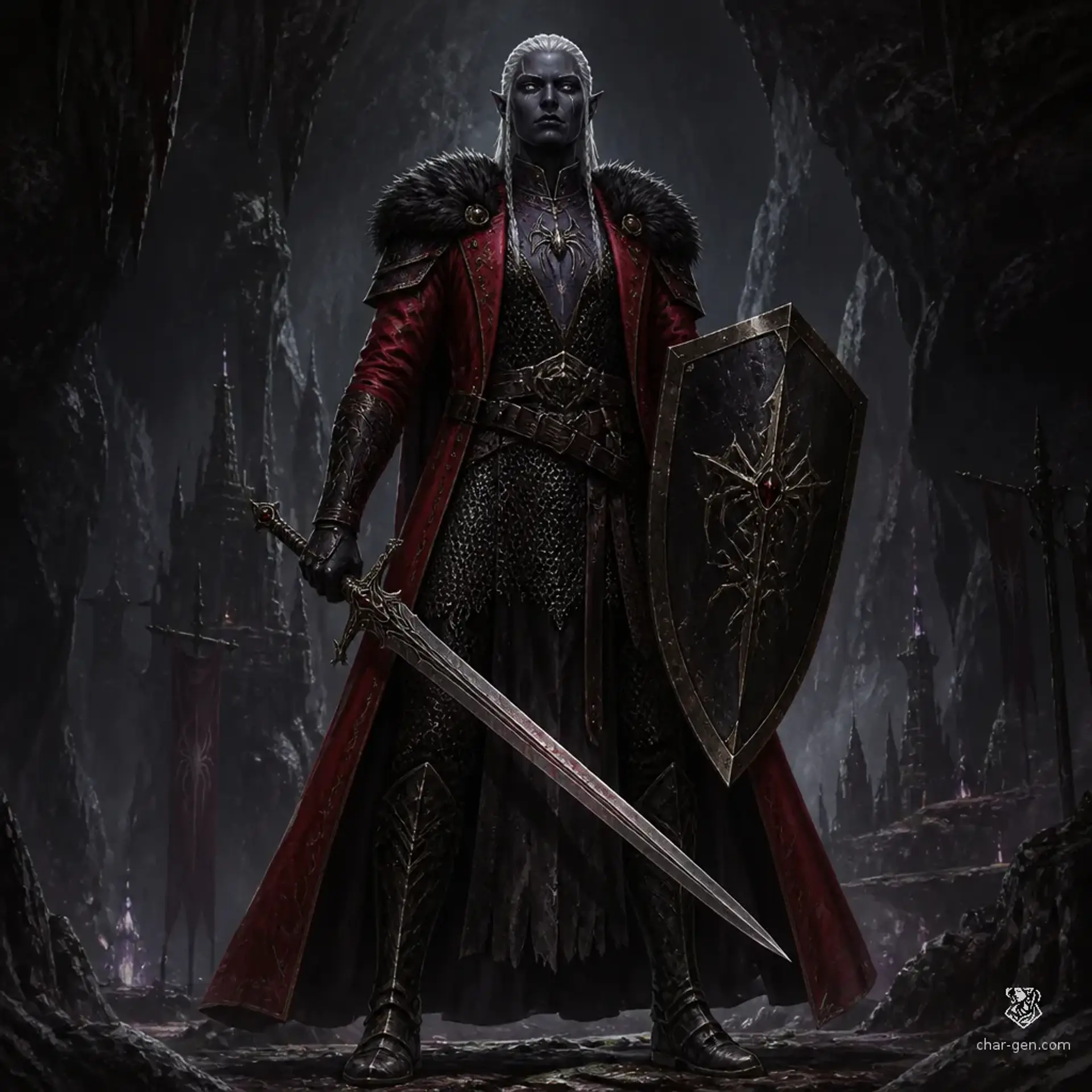 Aurelia Malice - AI-generated fantasy Character