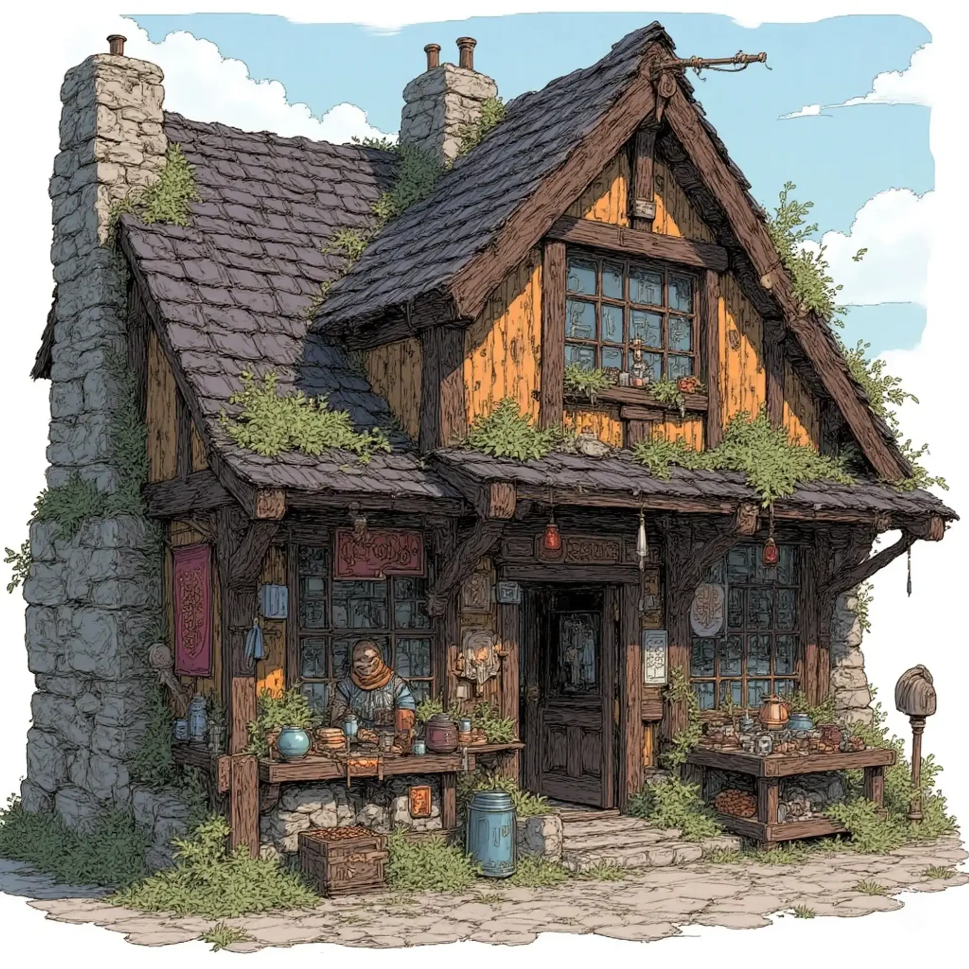 Ironhand Armory - AI-generated fantasy Shop