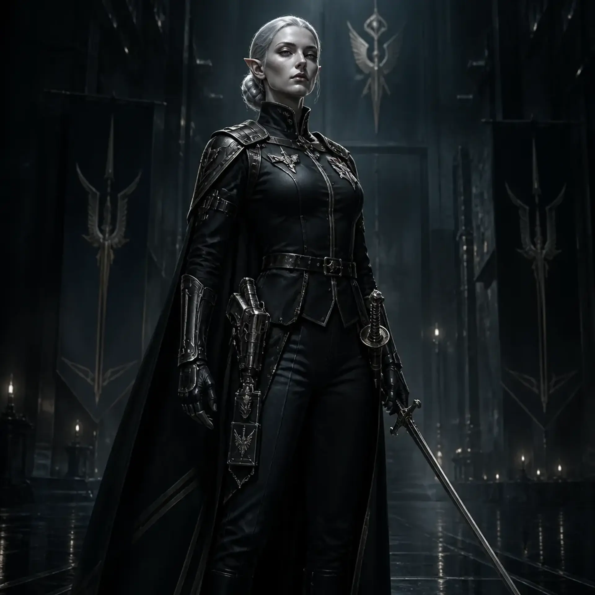 Vynessa - AI-generated fantasy Character