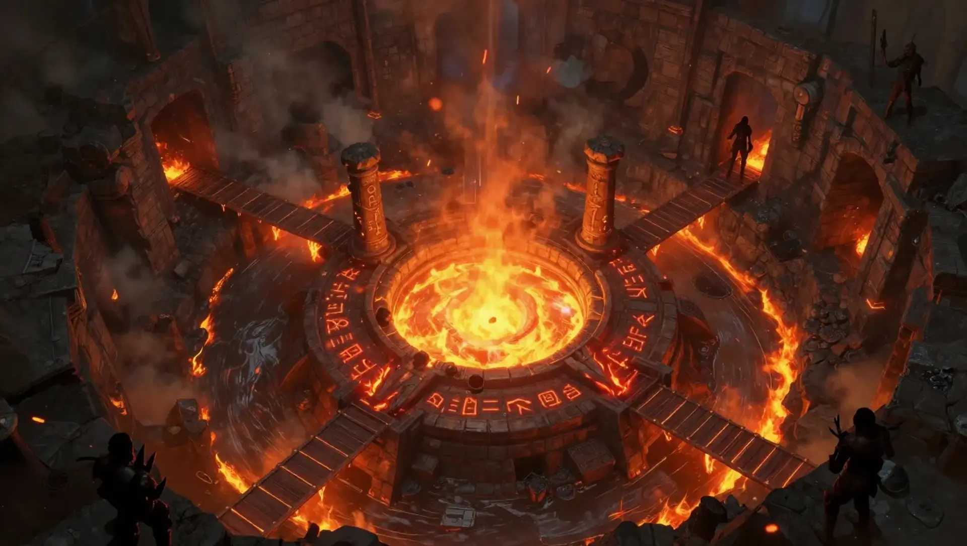 Shut Down the Forge Ward - AI-generated fantasy Encounter