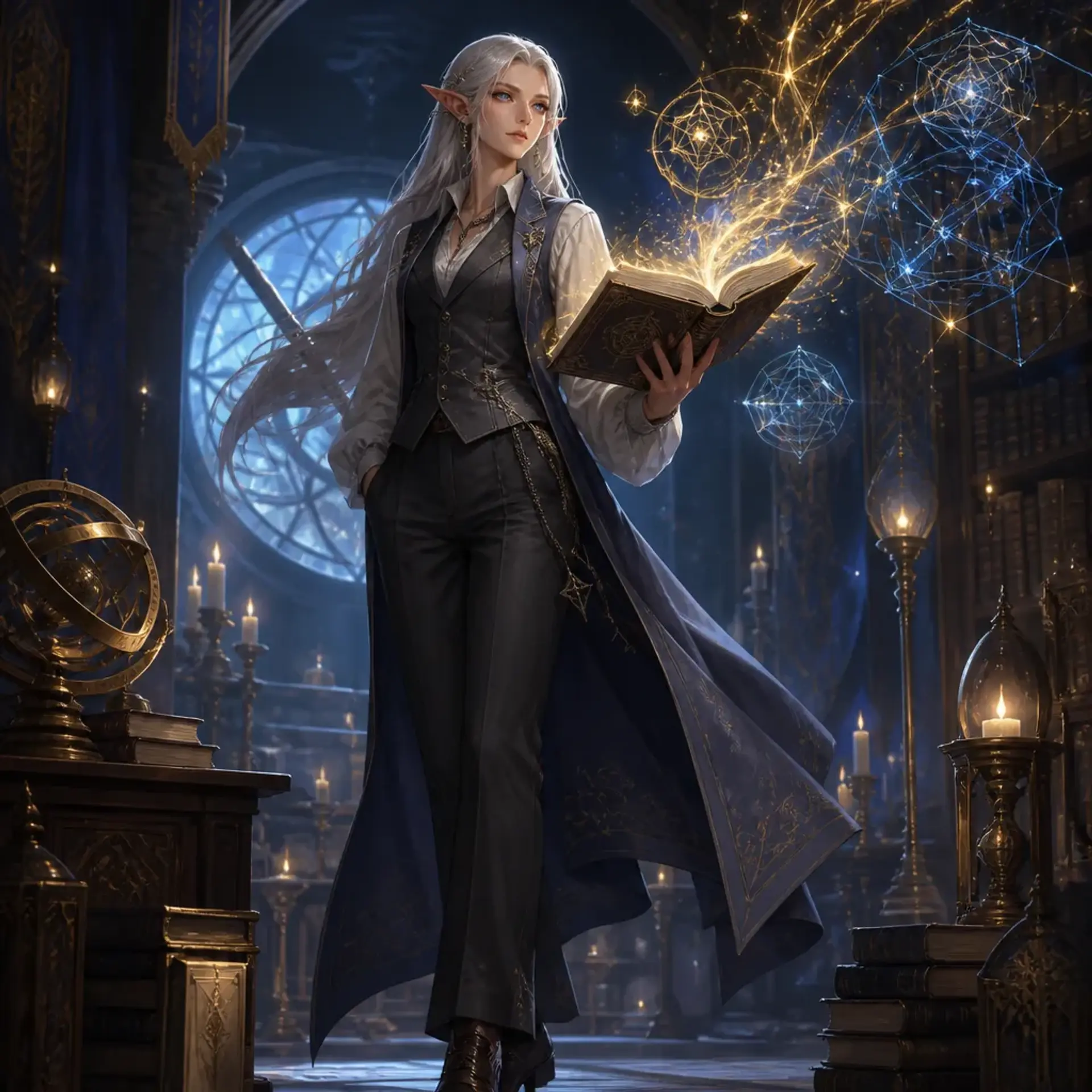 Lysandra - AI-generated fantasy Character