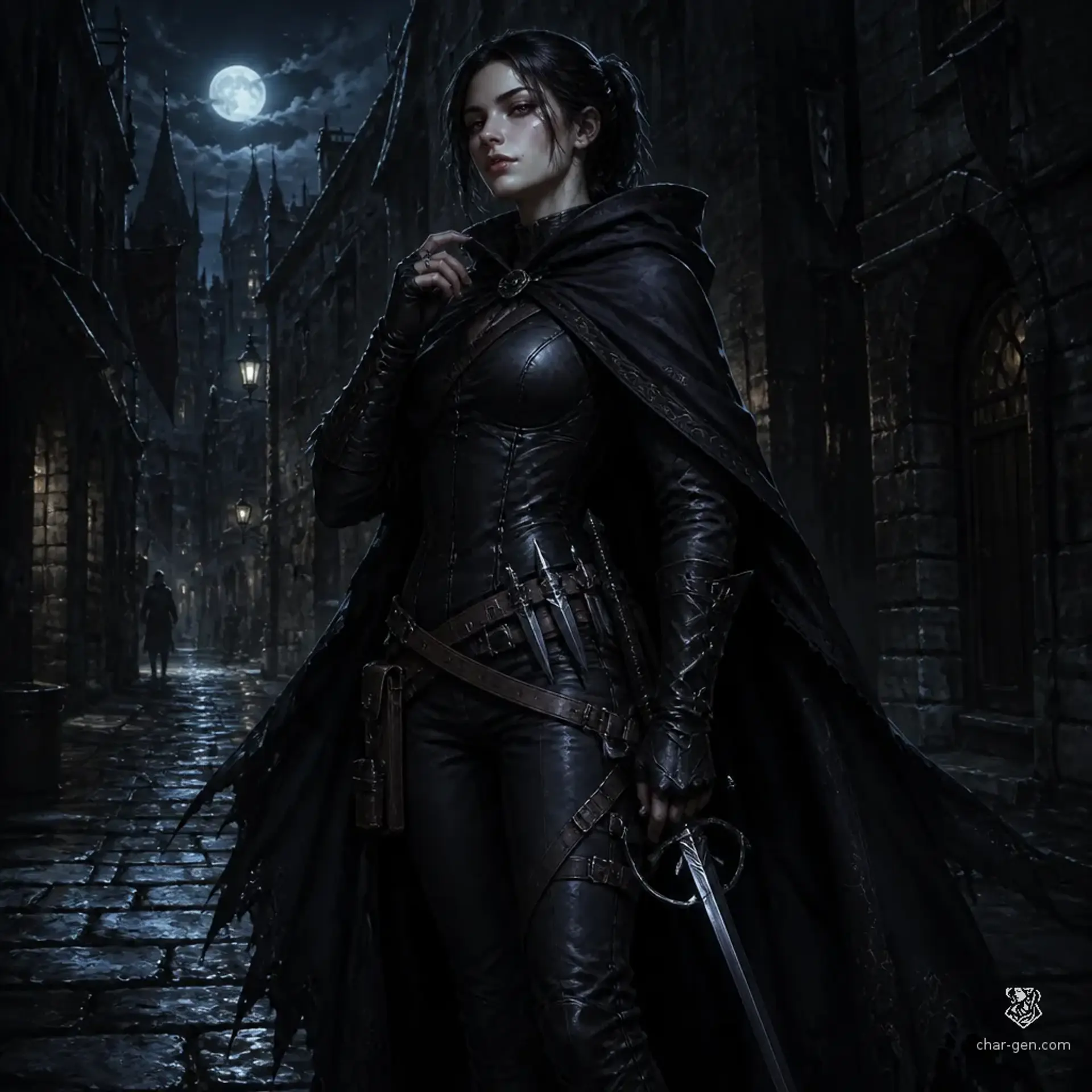 Valkyri - AI-generated fantasy Character