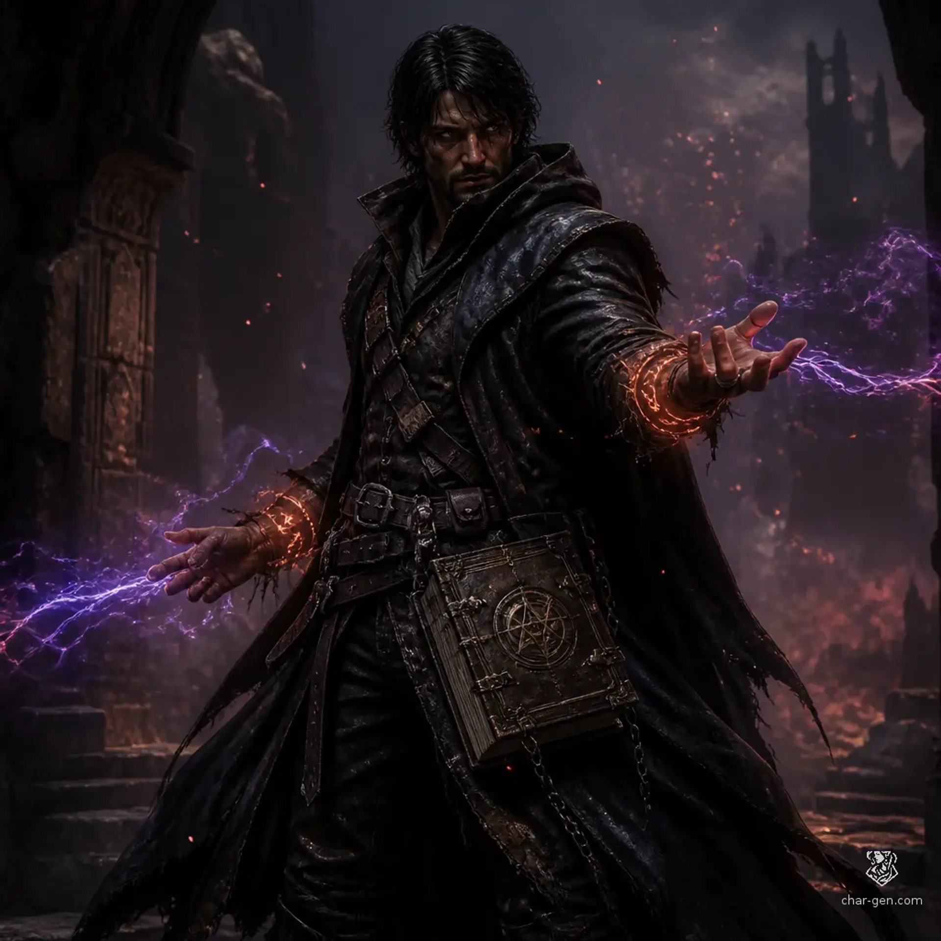 Shane Shout - AI-generated fantasy Character