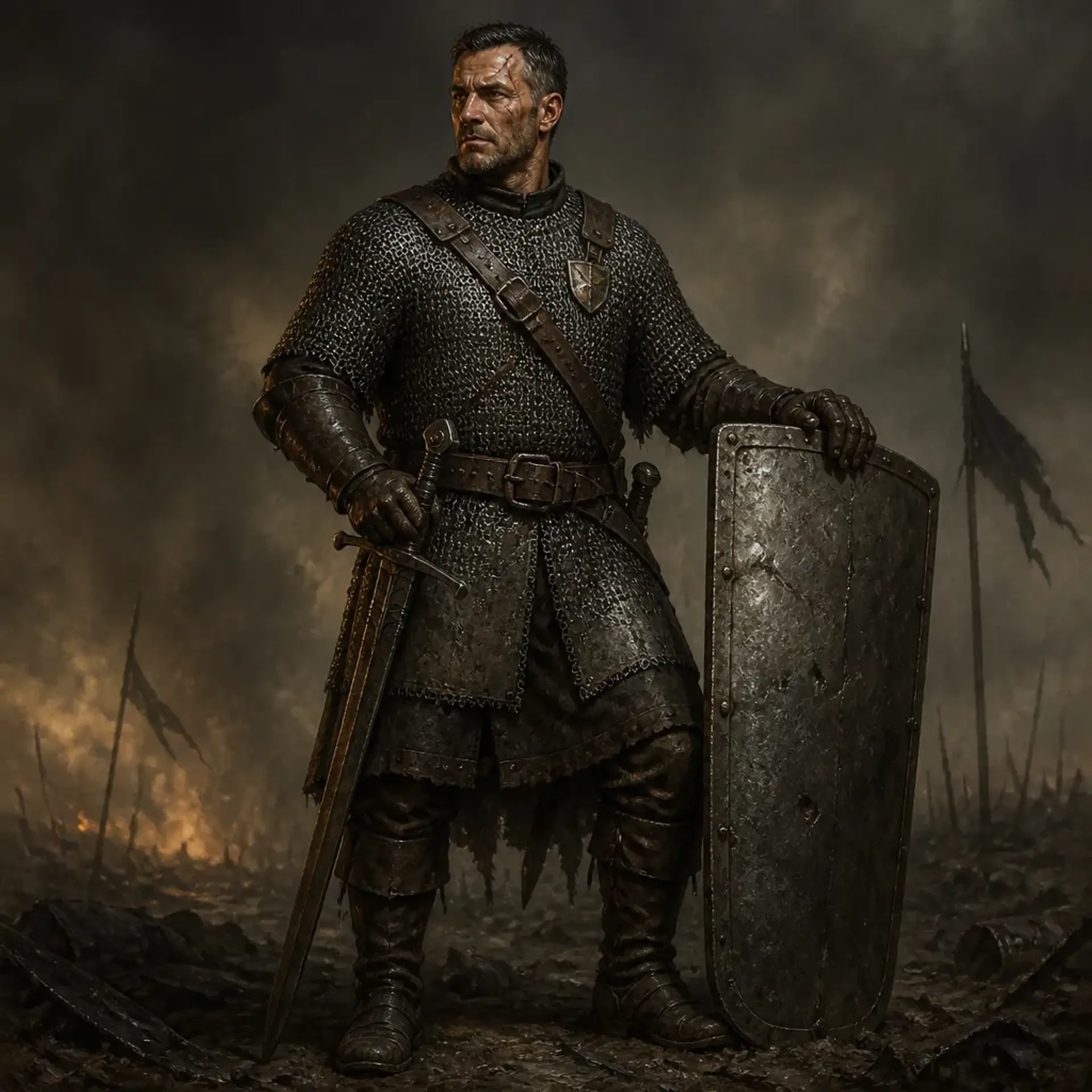 Garret Stonefield - AI-generated fantasy Character